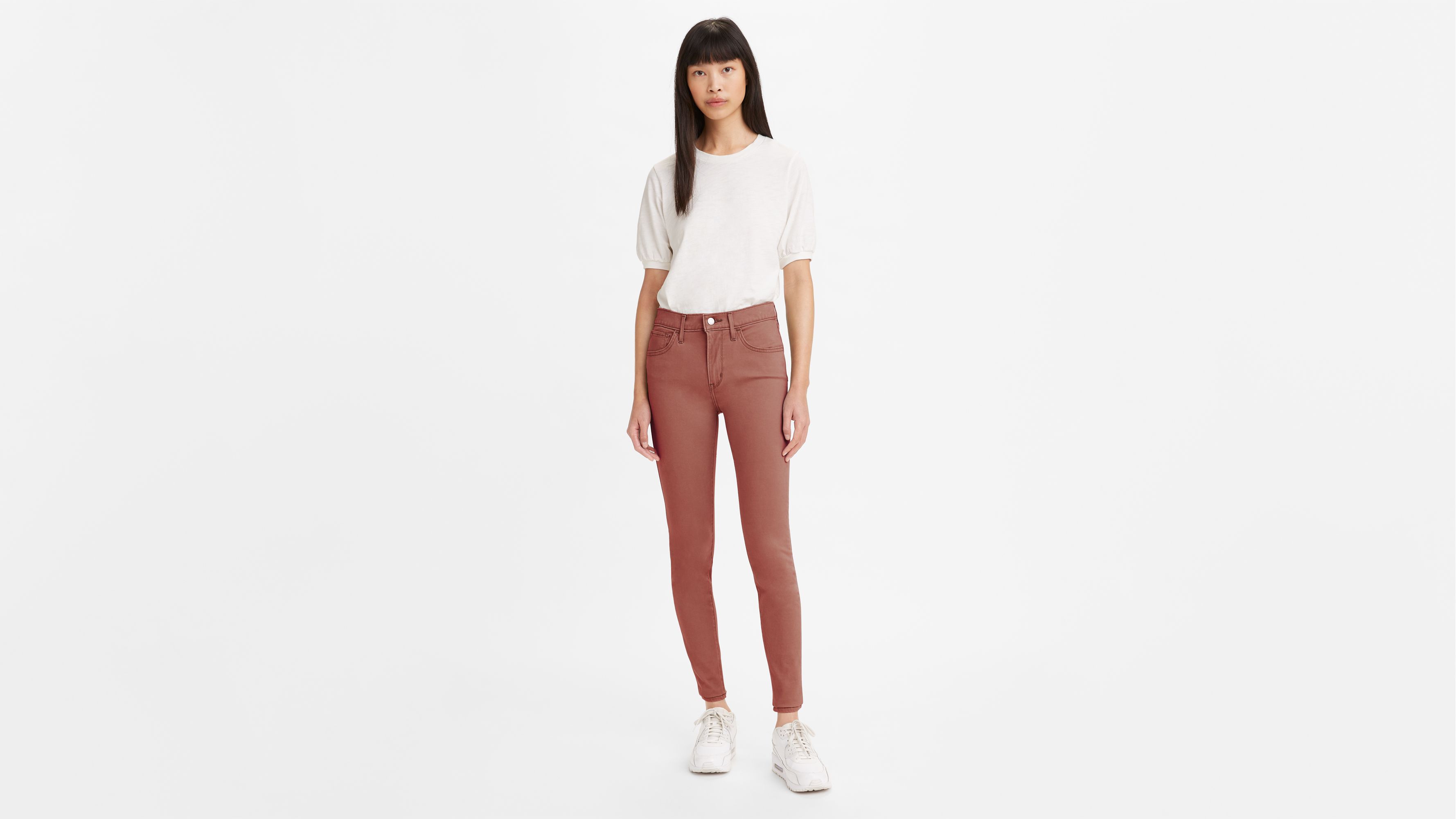 skinny fit high rise levi's 720 pants