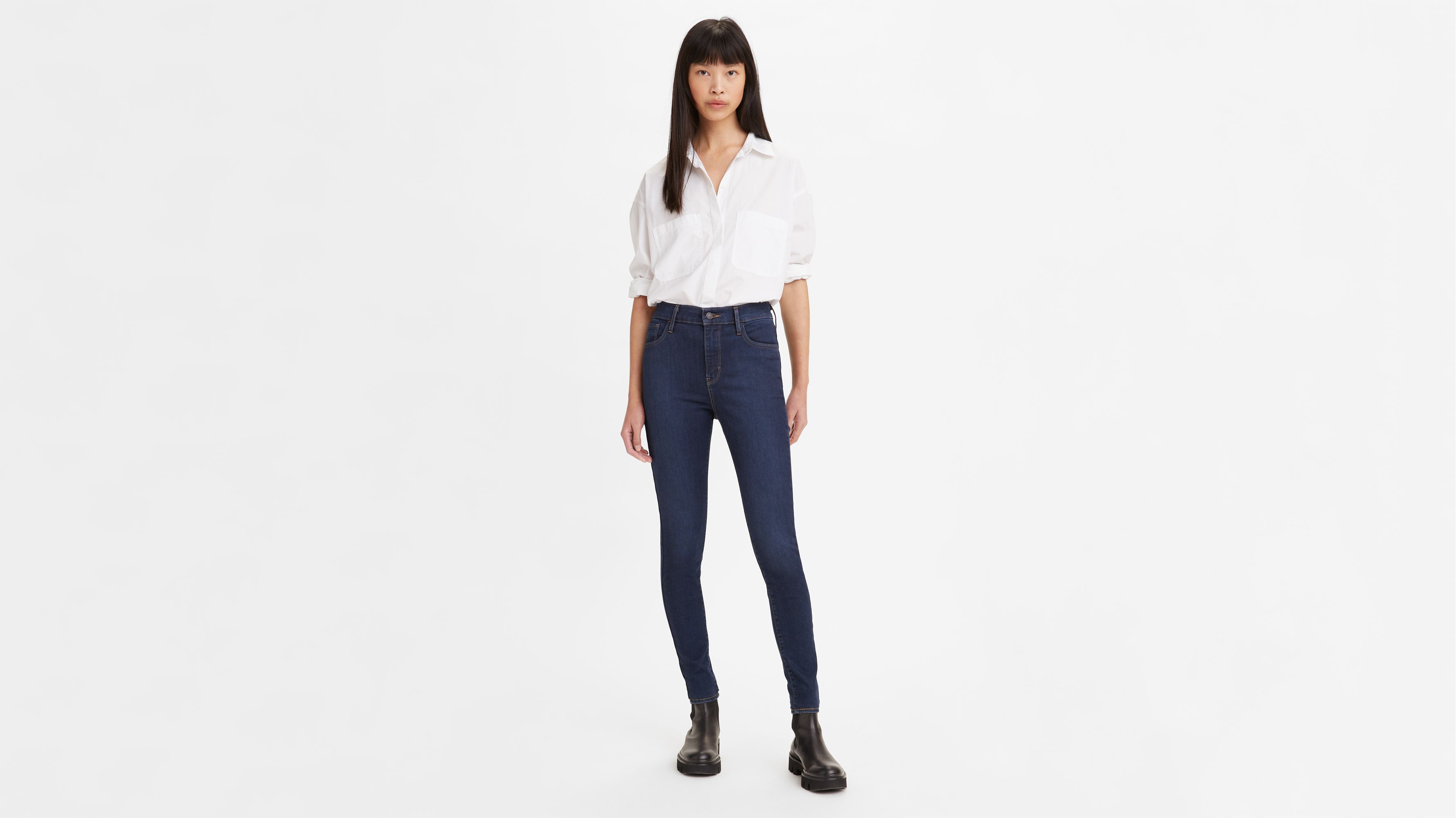 720 hypersculpt high rise super skinny jeans