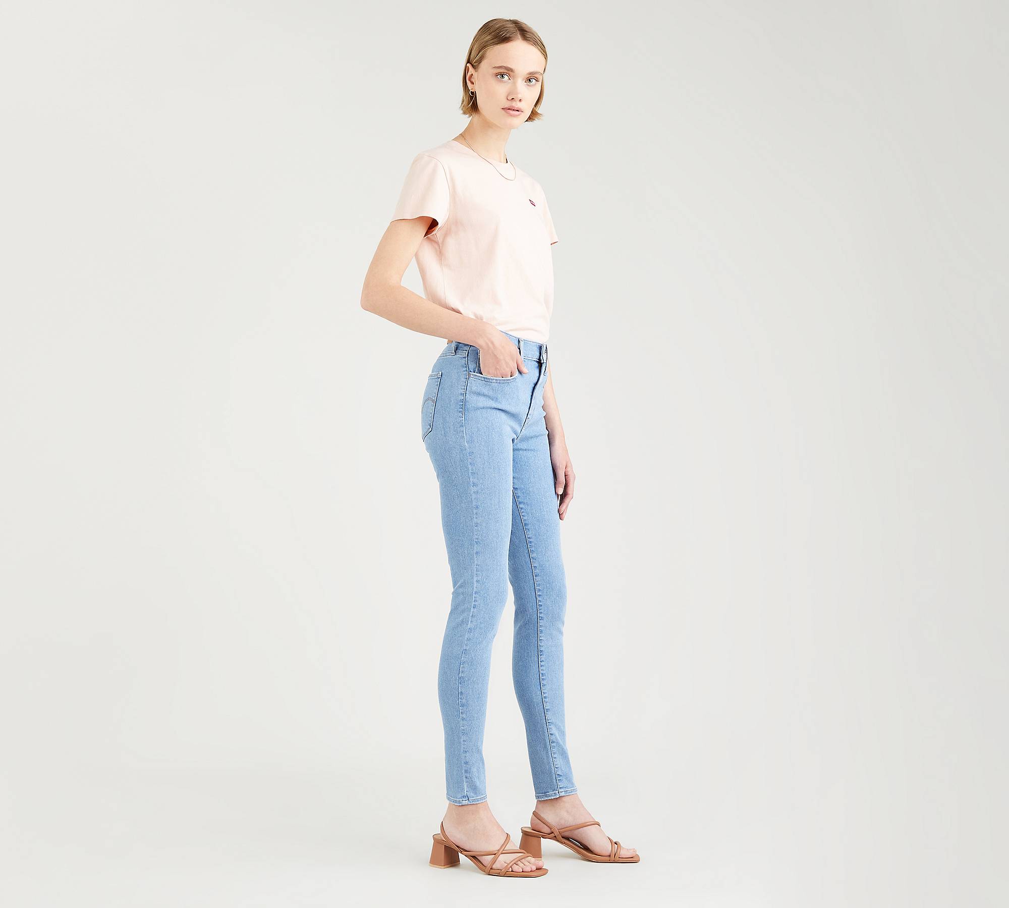 720™ High Rise Super Skinny Jeans - Blue | Levi's® PL