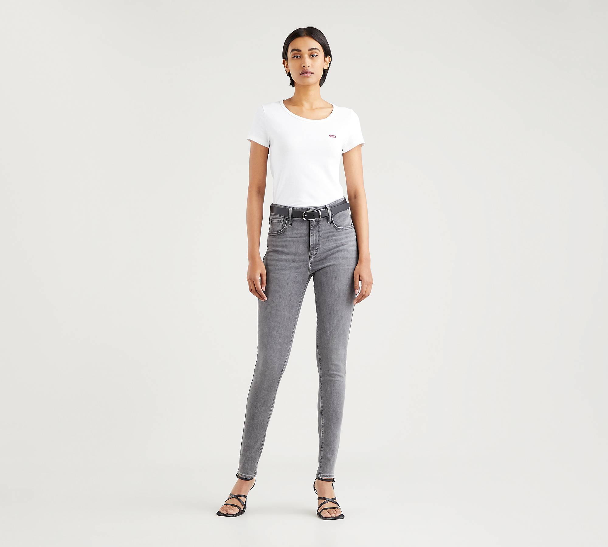 720™ High Rise Super Skinny Jeans - Grey | Levi's® FR