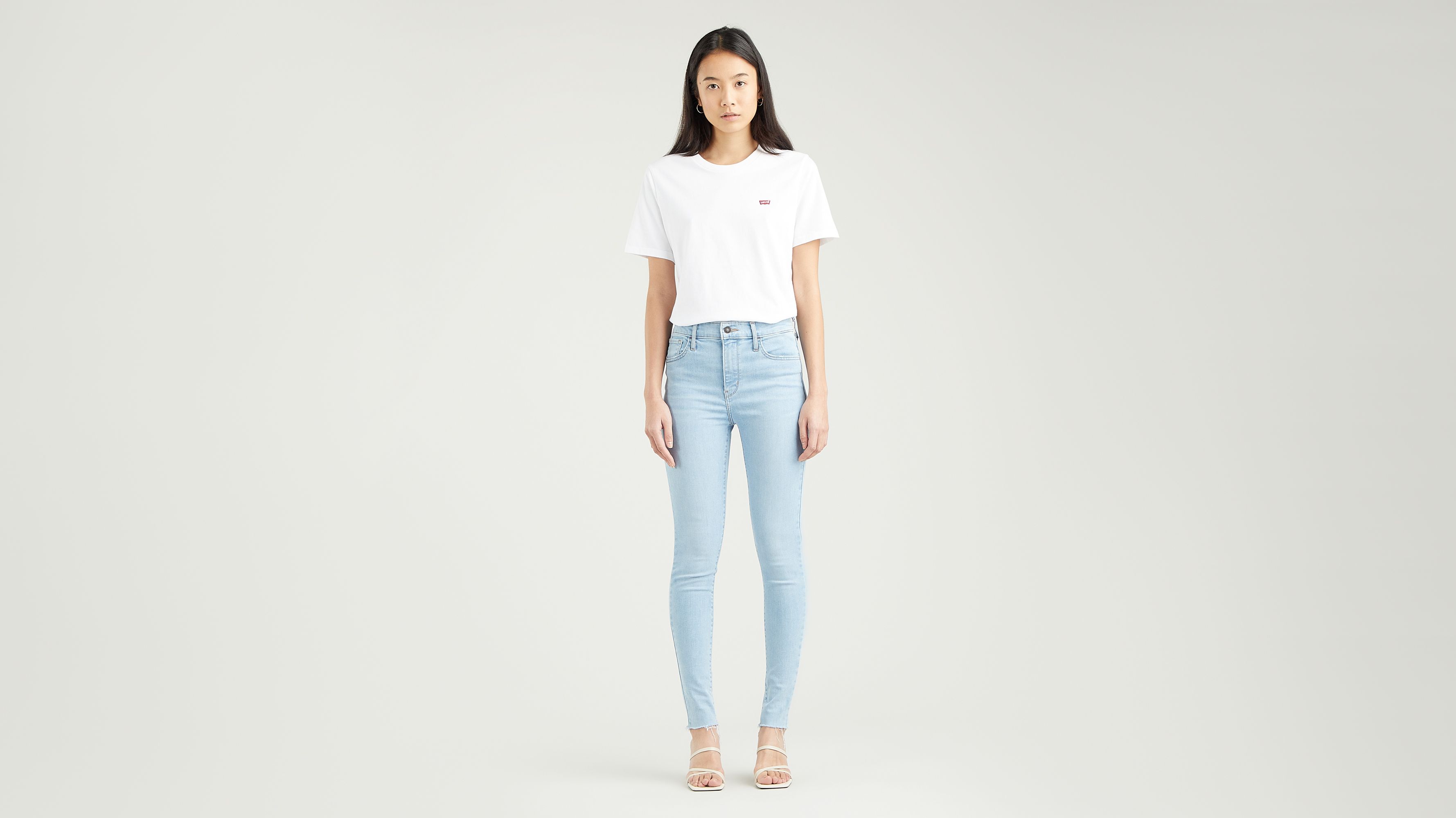 skinny fit high rise levi's 720 pants