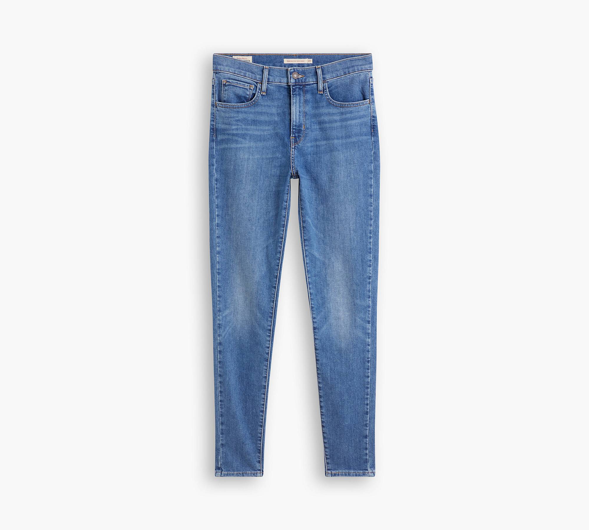 720™ High Rise Super Skinny Jeans - Blue | Levi's® GR