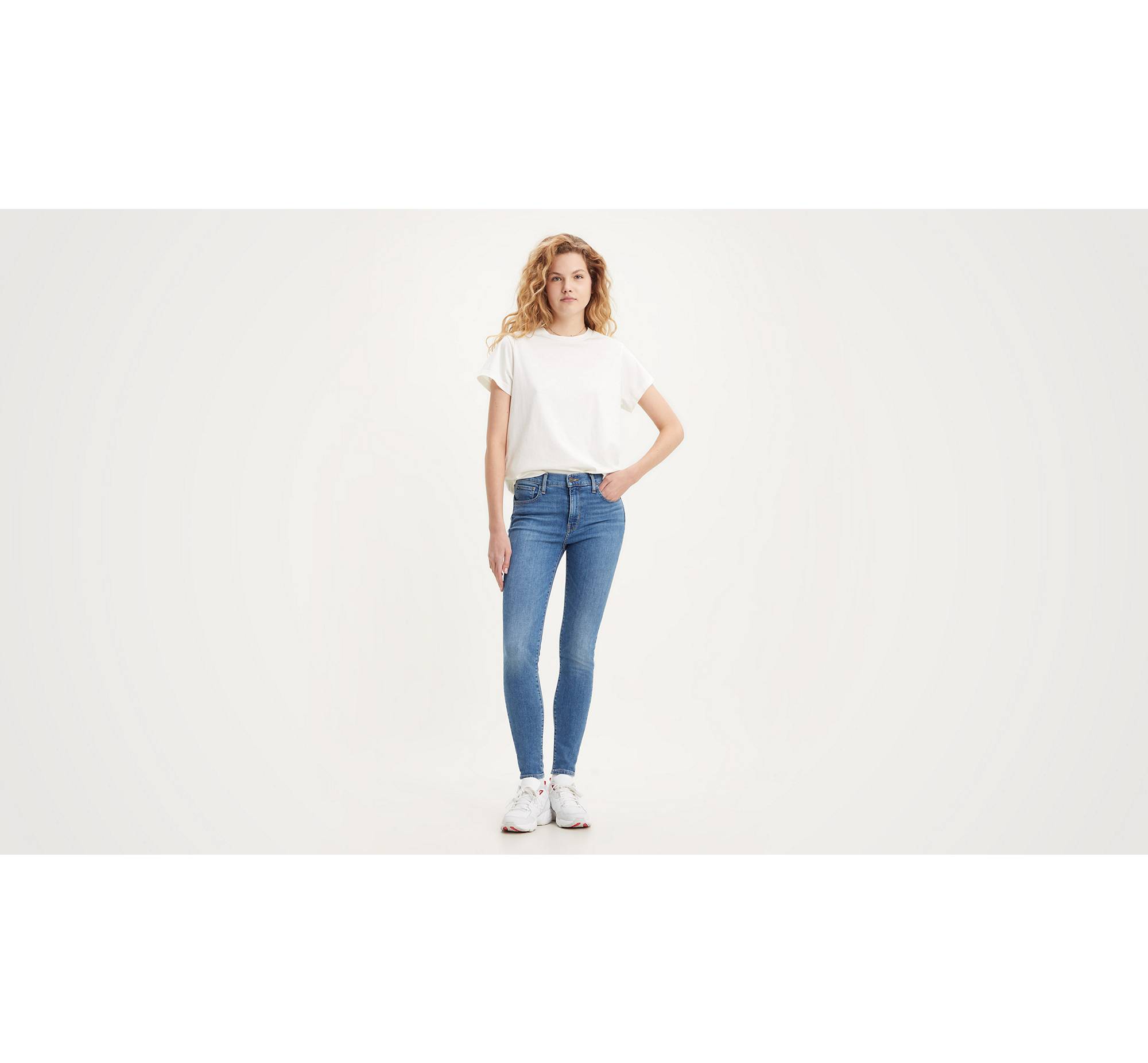 720™ High Rise Super Skinny Jeans - Blue | Levi's® SI