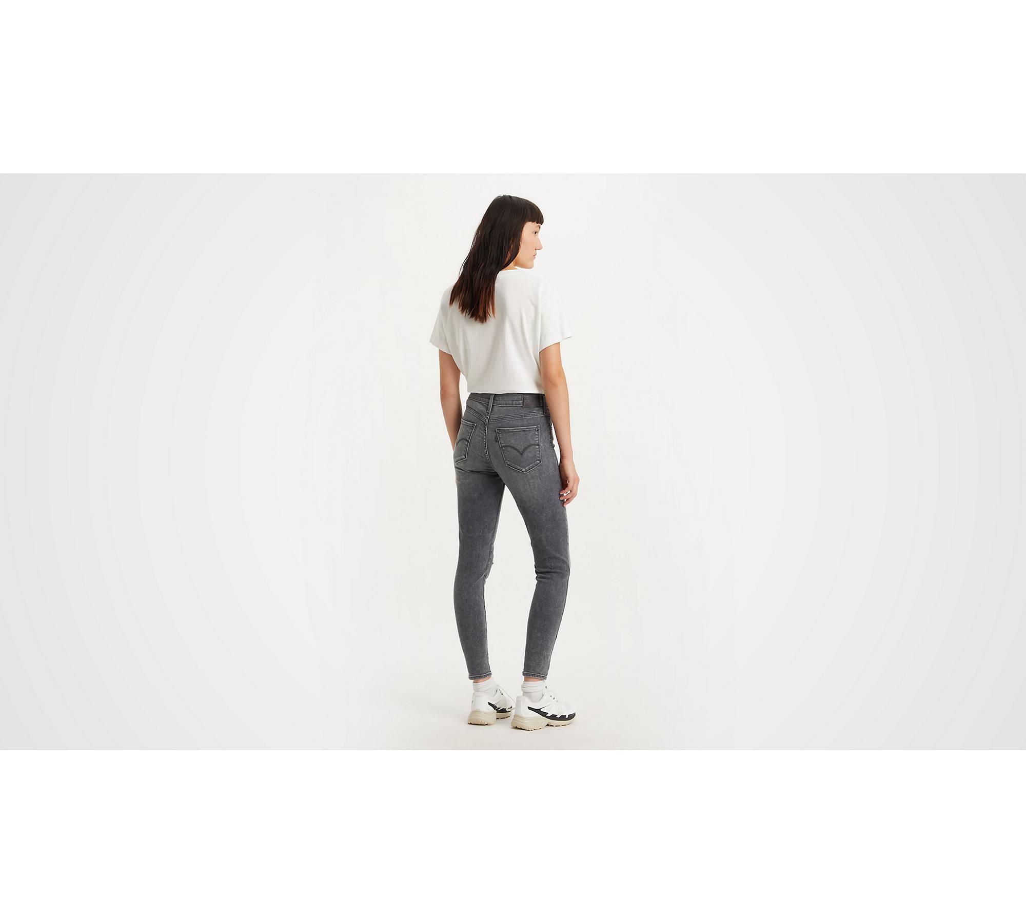 720 High Rise Super Skinny Women's Jeans - Grey | Levi's® US