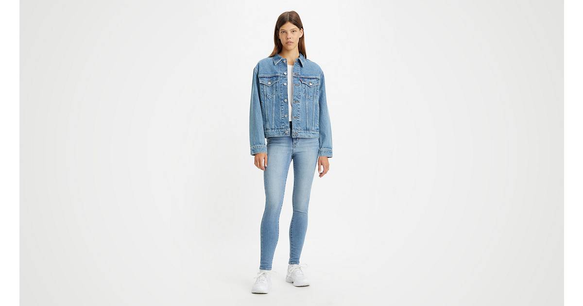 720 High Rise Super Skinny Women's Jeans - Medium Wash | Levi's® CA