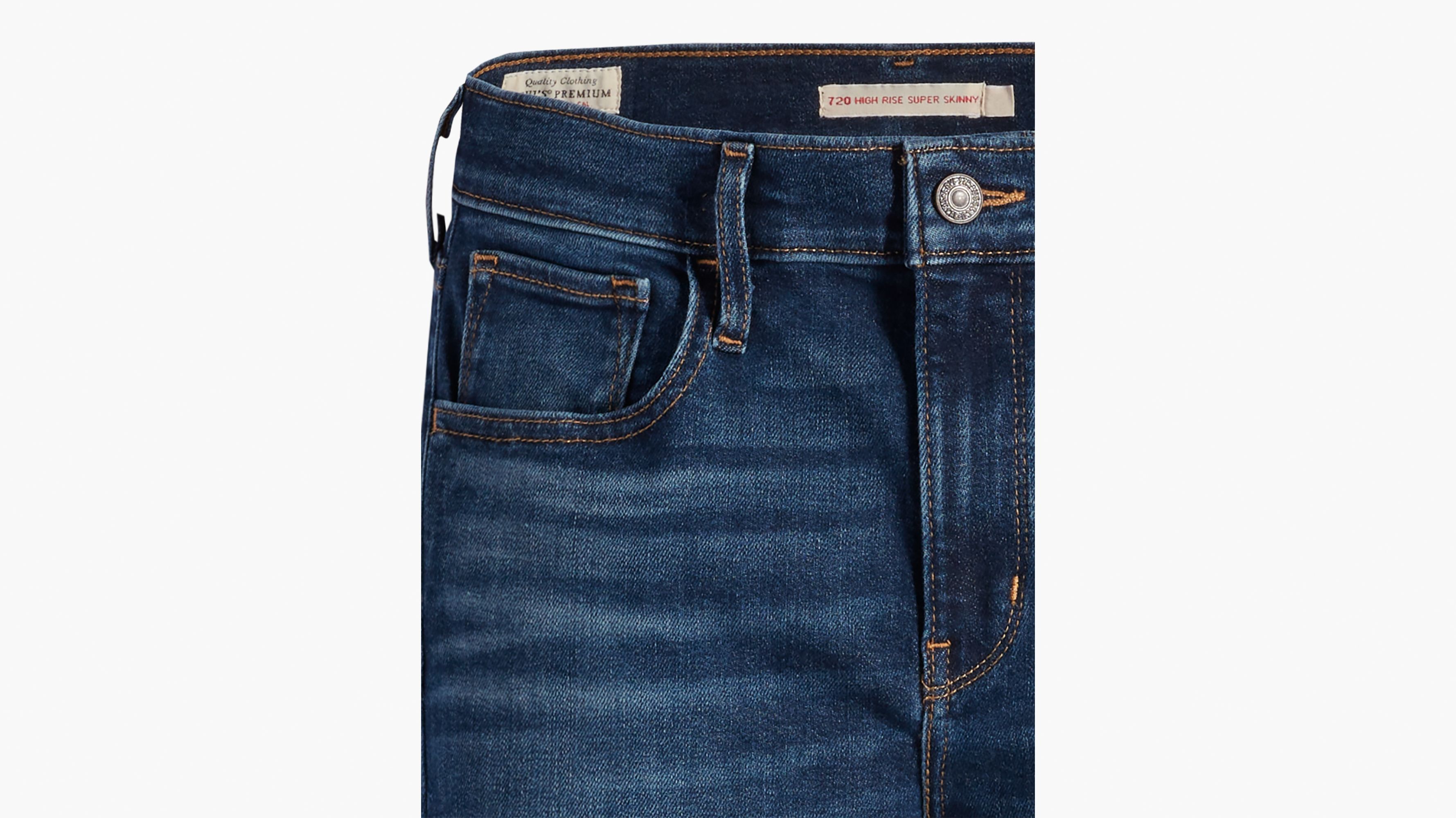 720 High Rise Super Skinny Women's Jeans 8