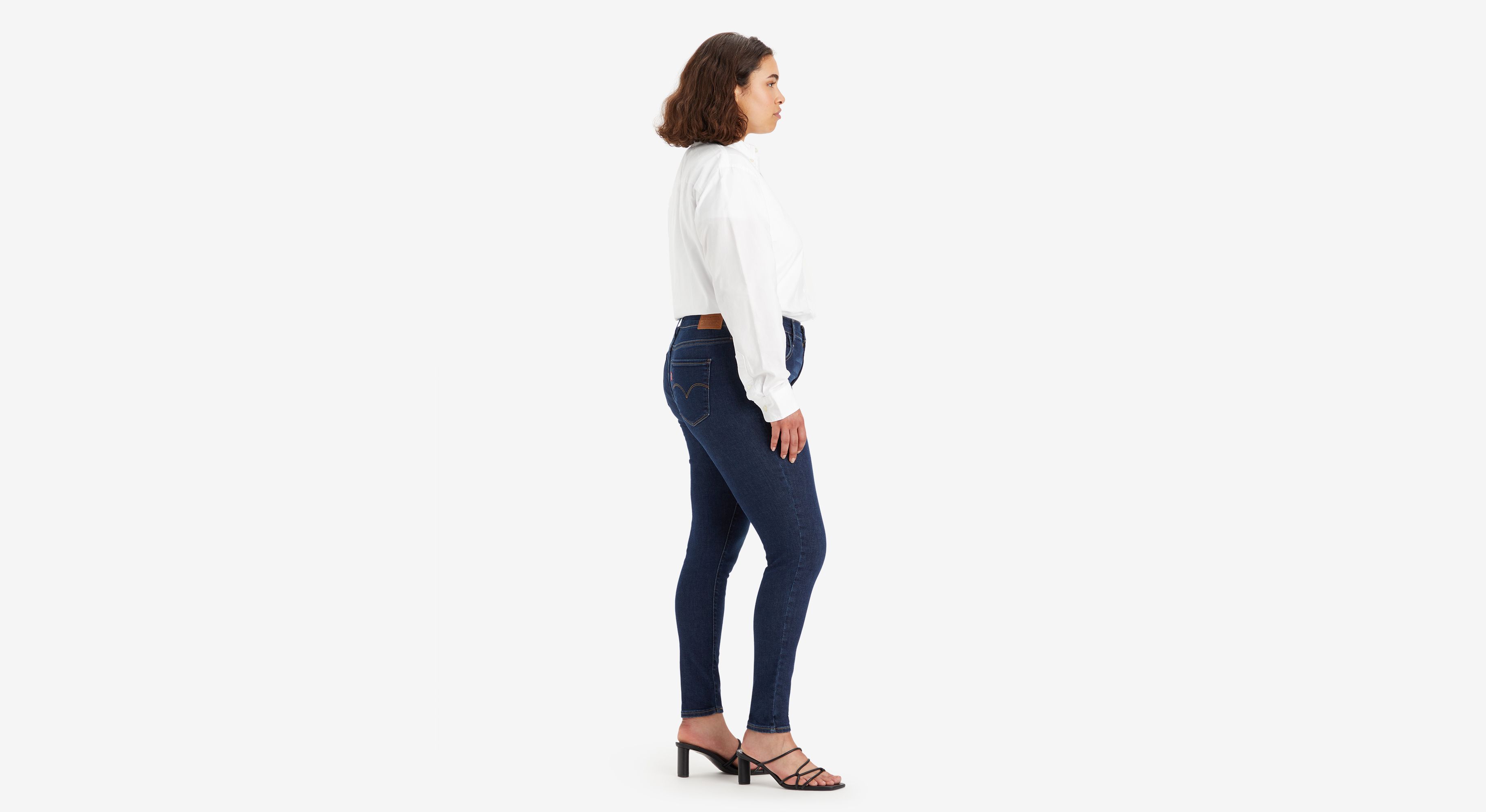 skinny fit high rise levi's 720 pants