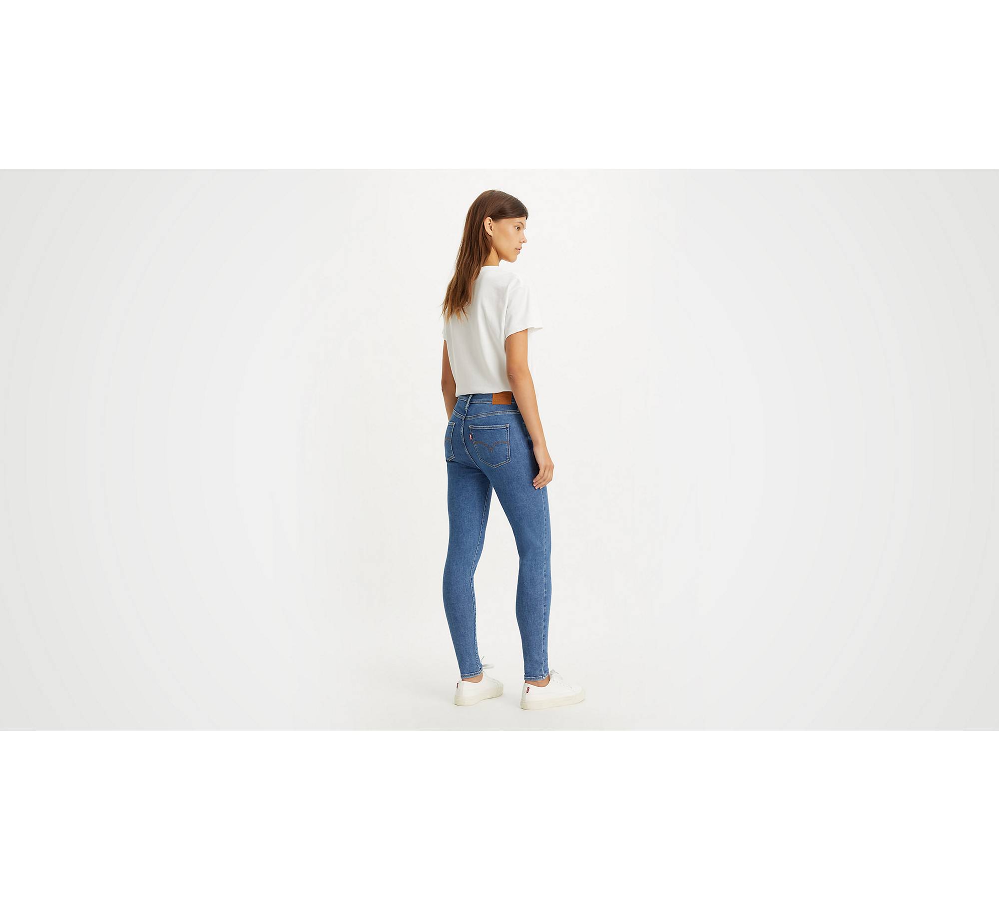 720™ High Rise Super Skinny Jeans - Blue | Levi's® BG