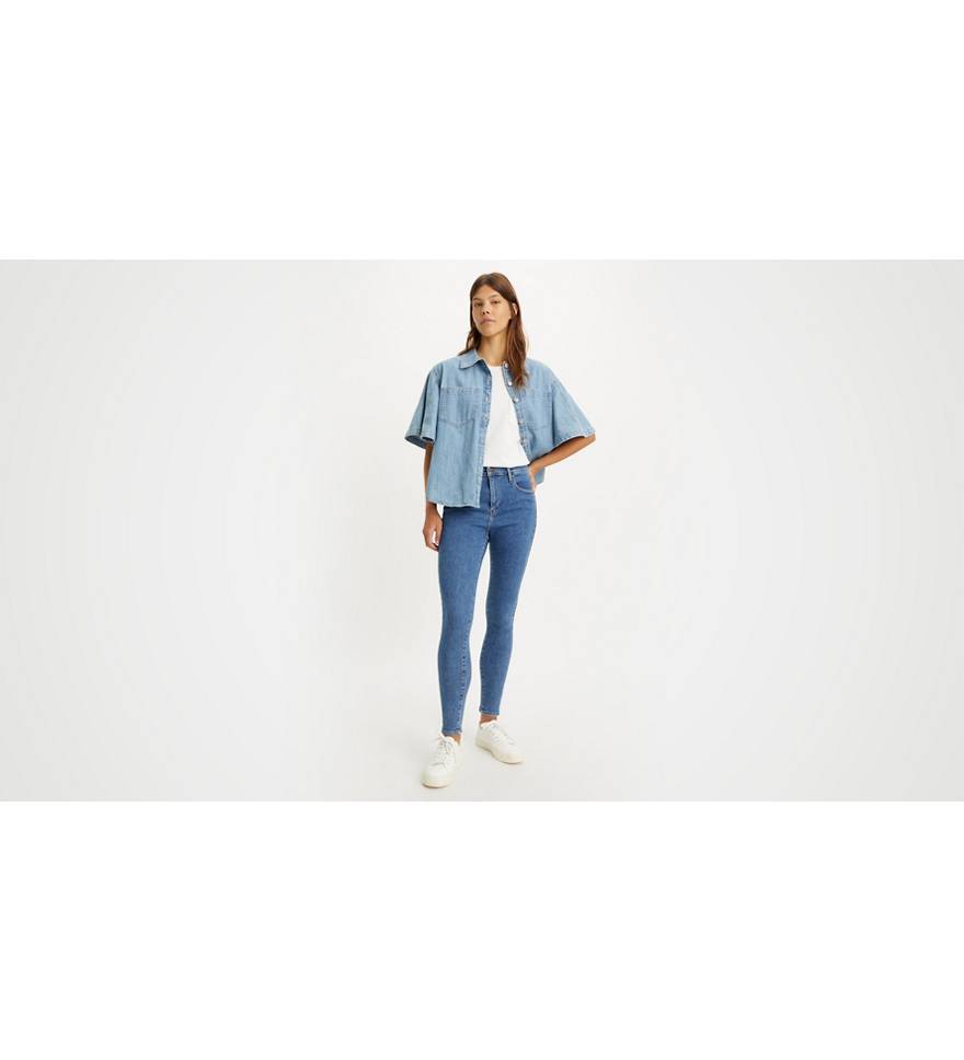 720™ High Rise Super Skinny Jeans - Blue | Levi's® SE
