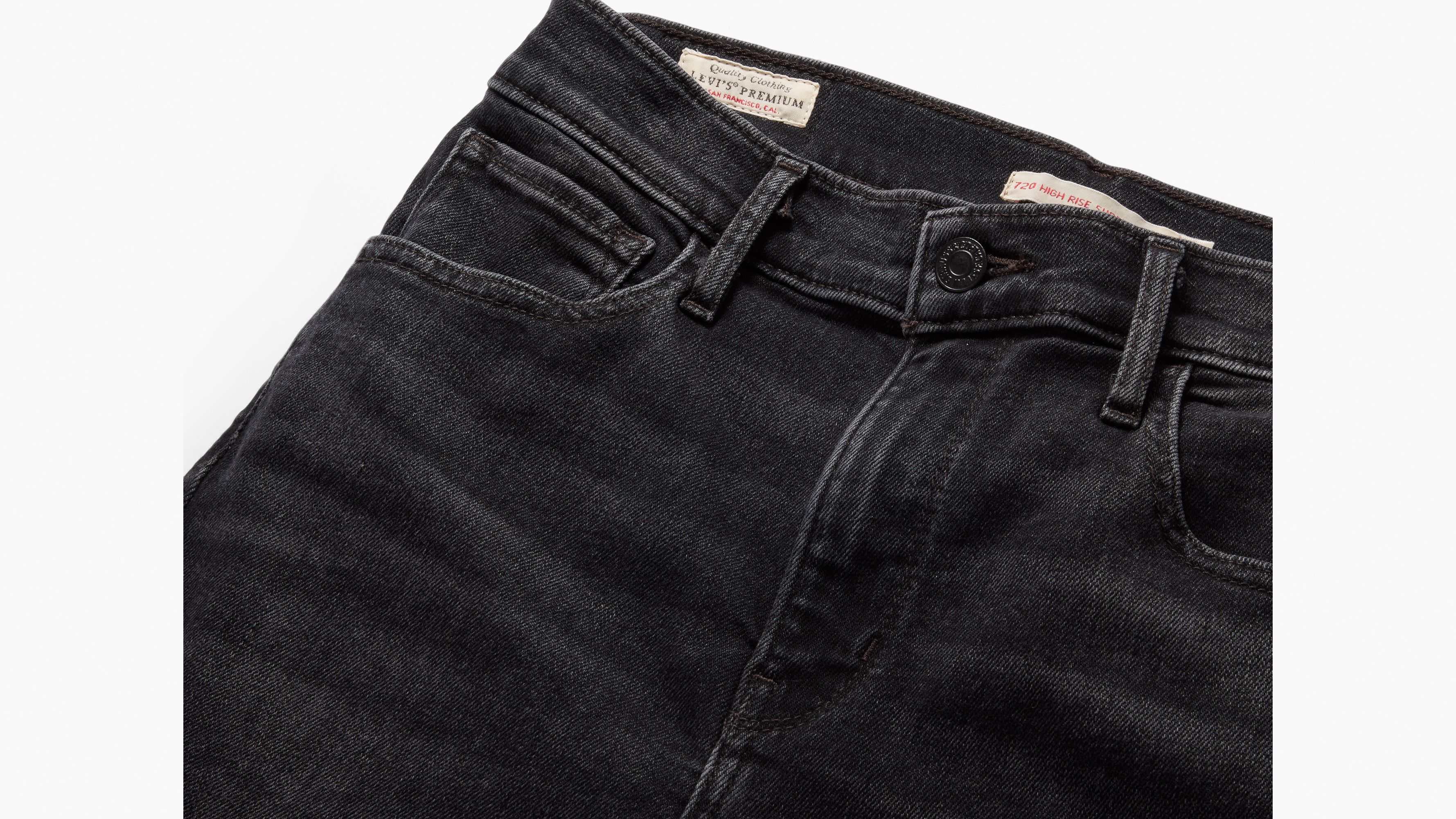 720 High Rise Super Skinny Women's Jeans - Black | Levi's® US