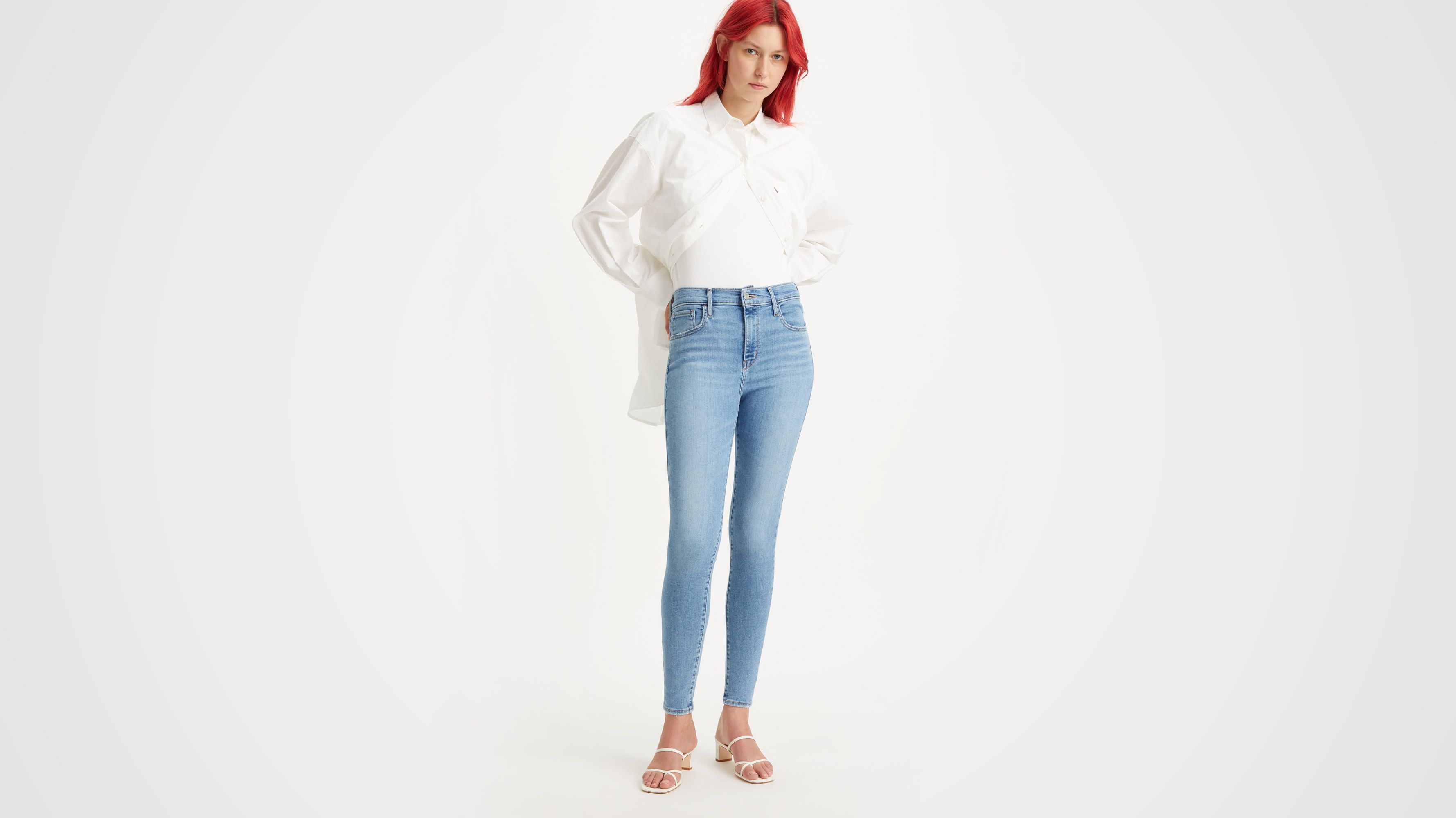 720™ Super Skinny Jeans mit hohem Bund 1