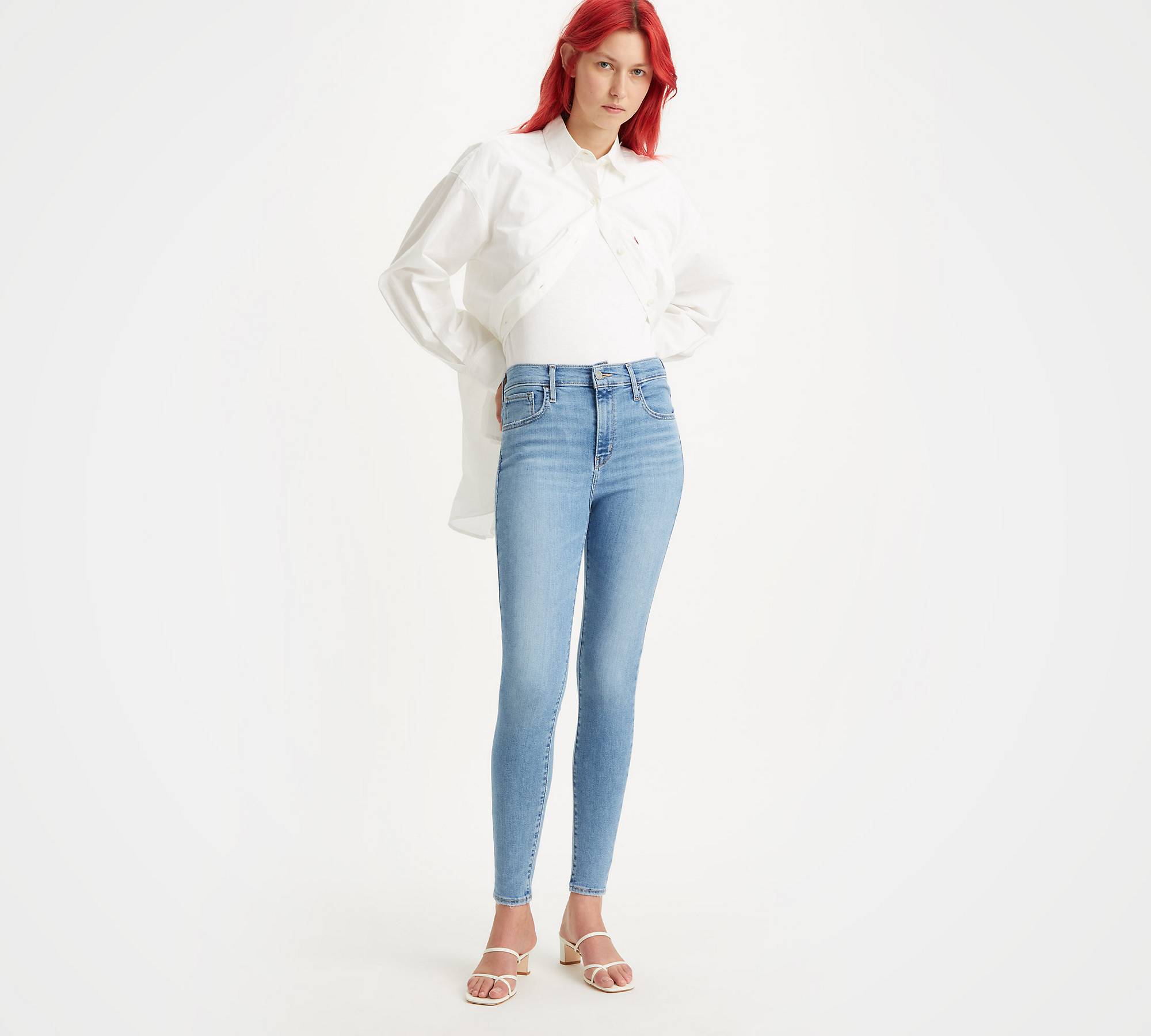 720™ Super Skinny Jeans mit hohem Bund 1