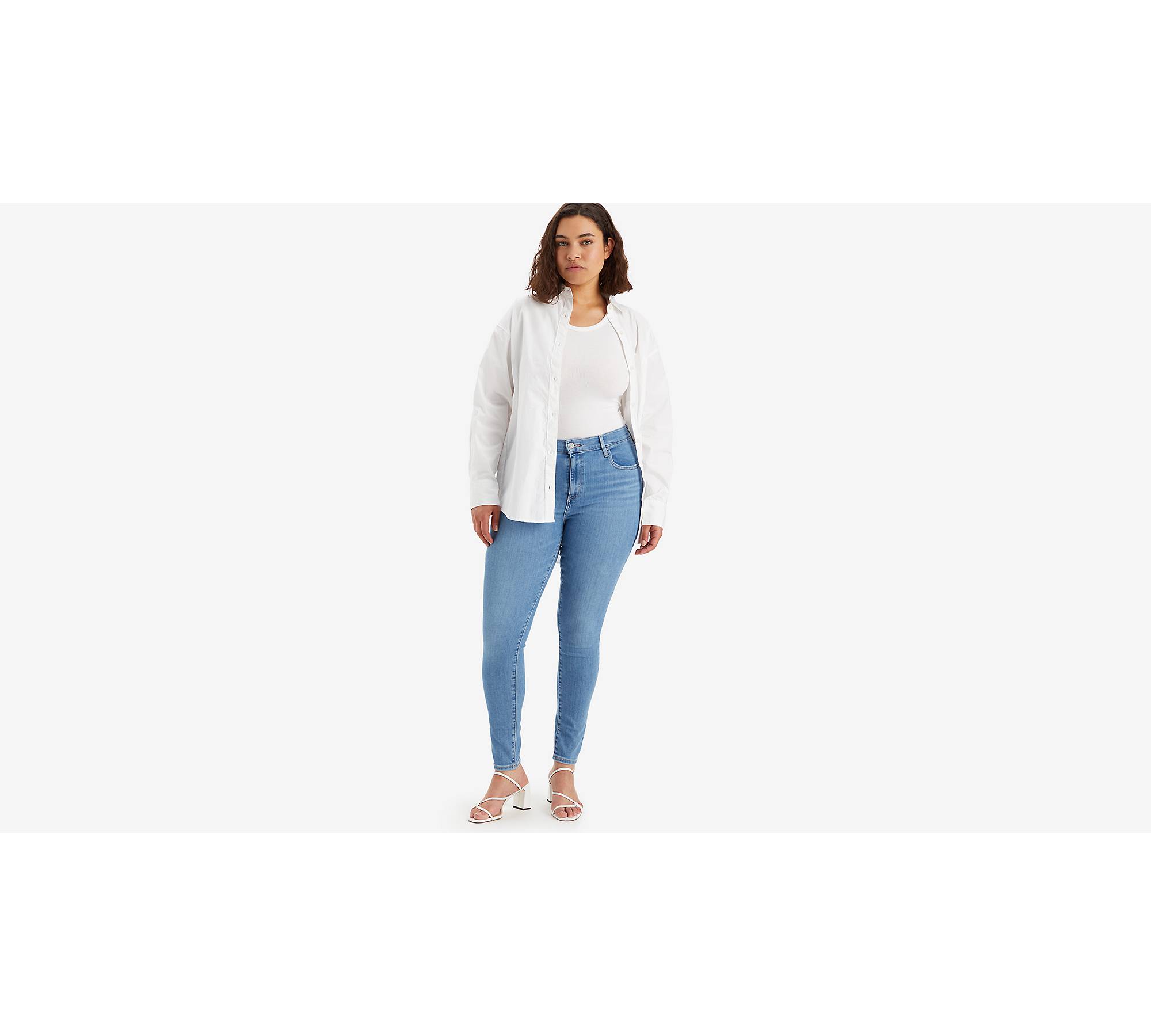 720™ High Rise Super Skinny Jeans - Blue