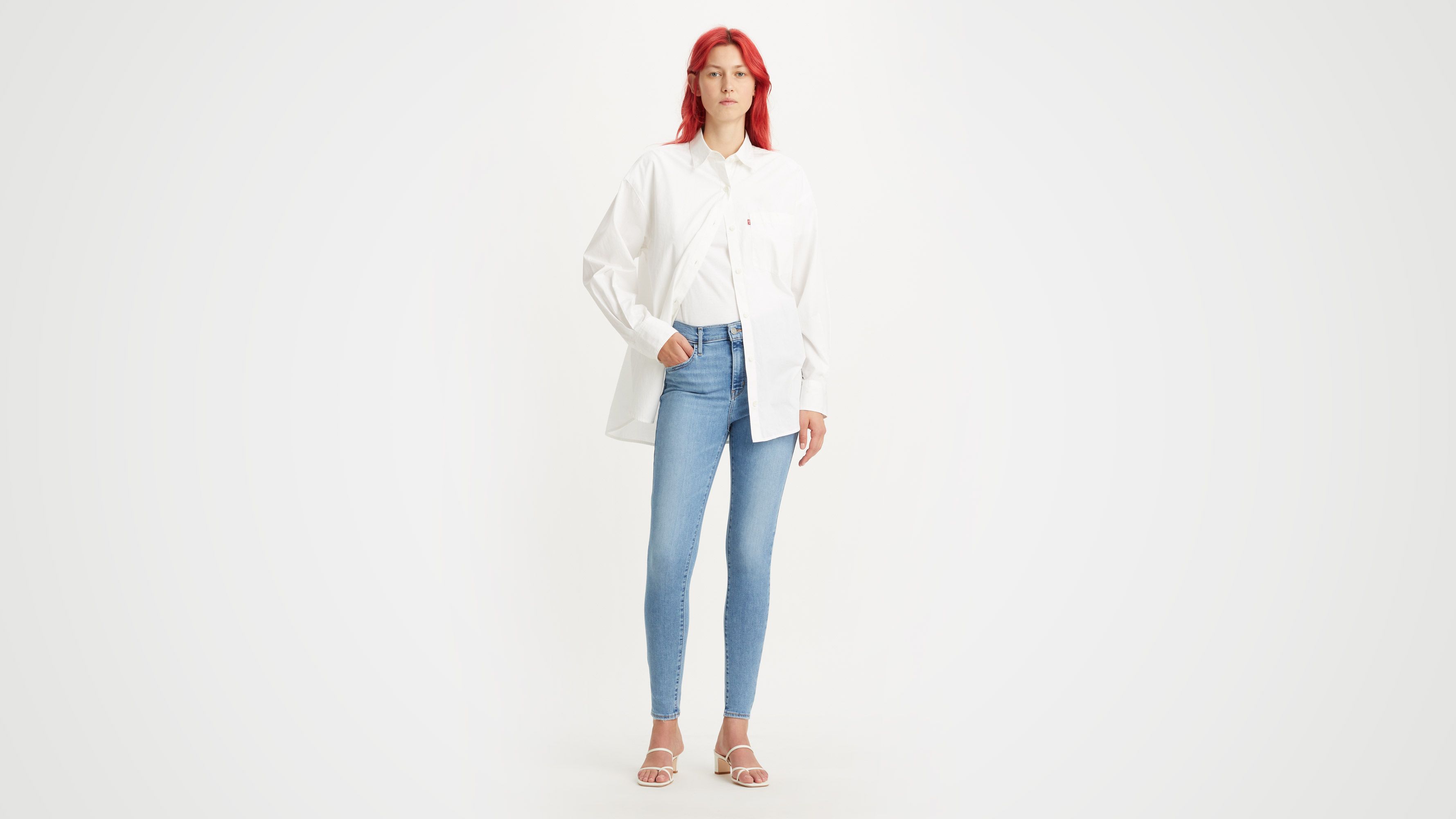 720™ Super Skinny Jeans mit hohem Bund 2