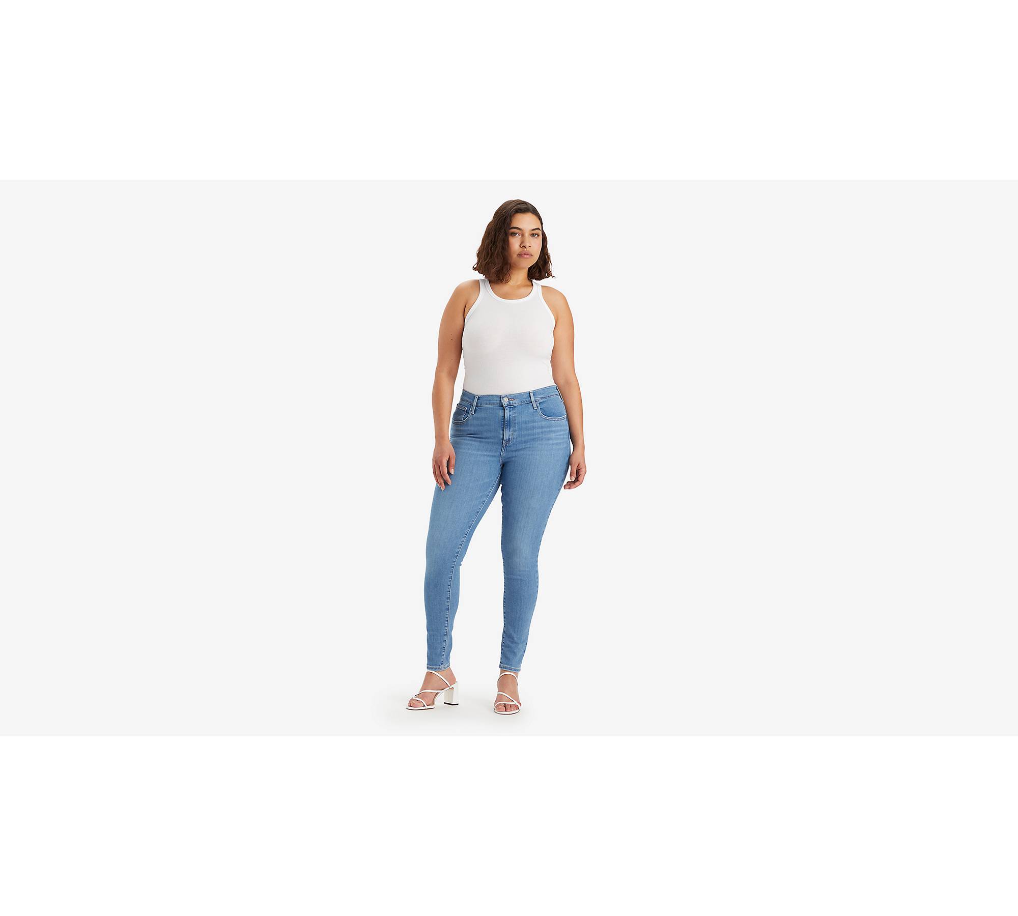 720™ High Rise Super Skinny Jeans - Blue | Levi's® IE