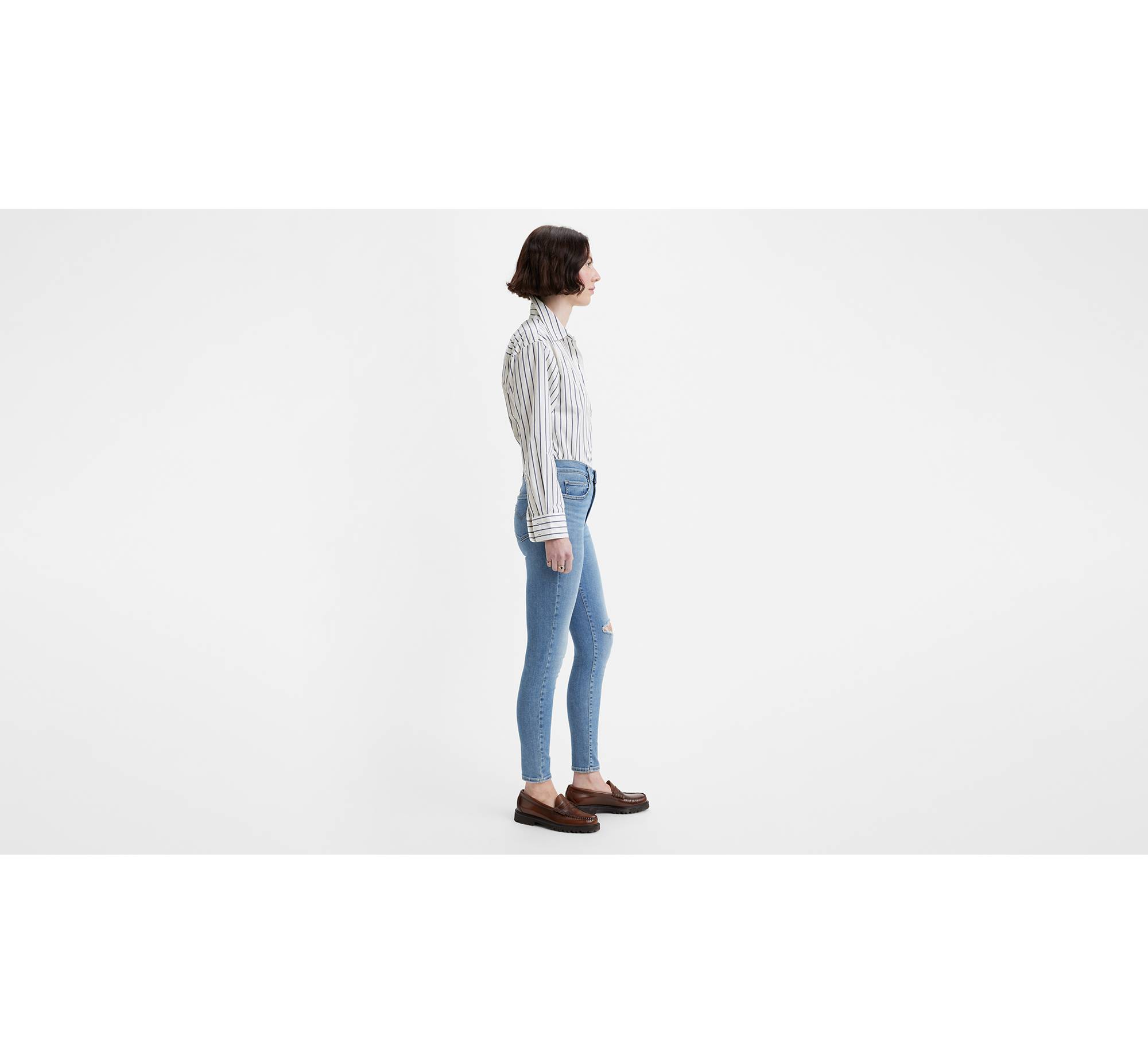 720™ High Rise Super Skinny Jeans - Blue | Levi\'s® AZ