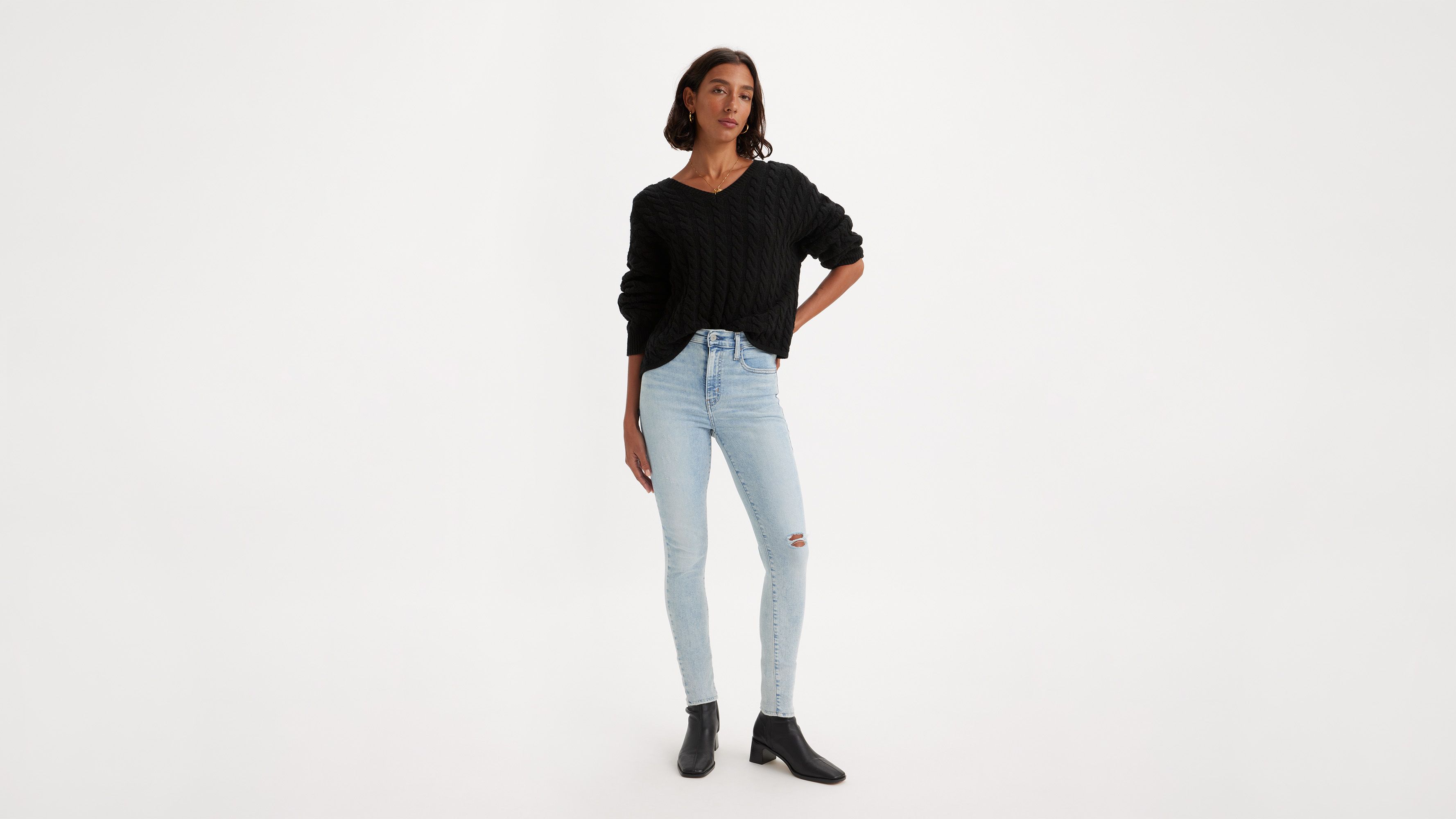 720™ High Rise Super Skinny Jeans 1