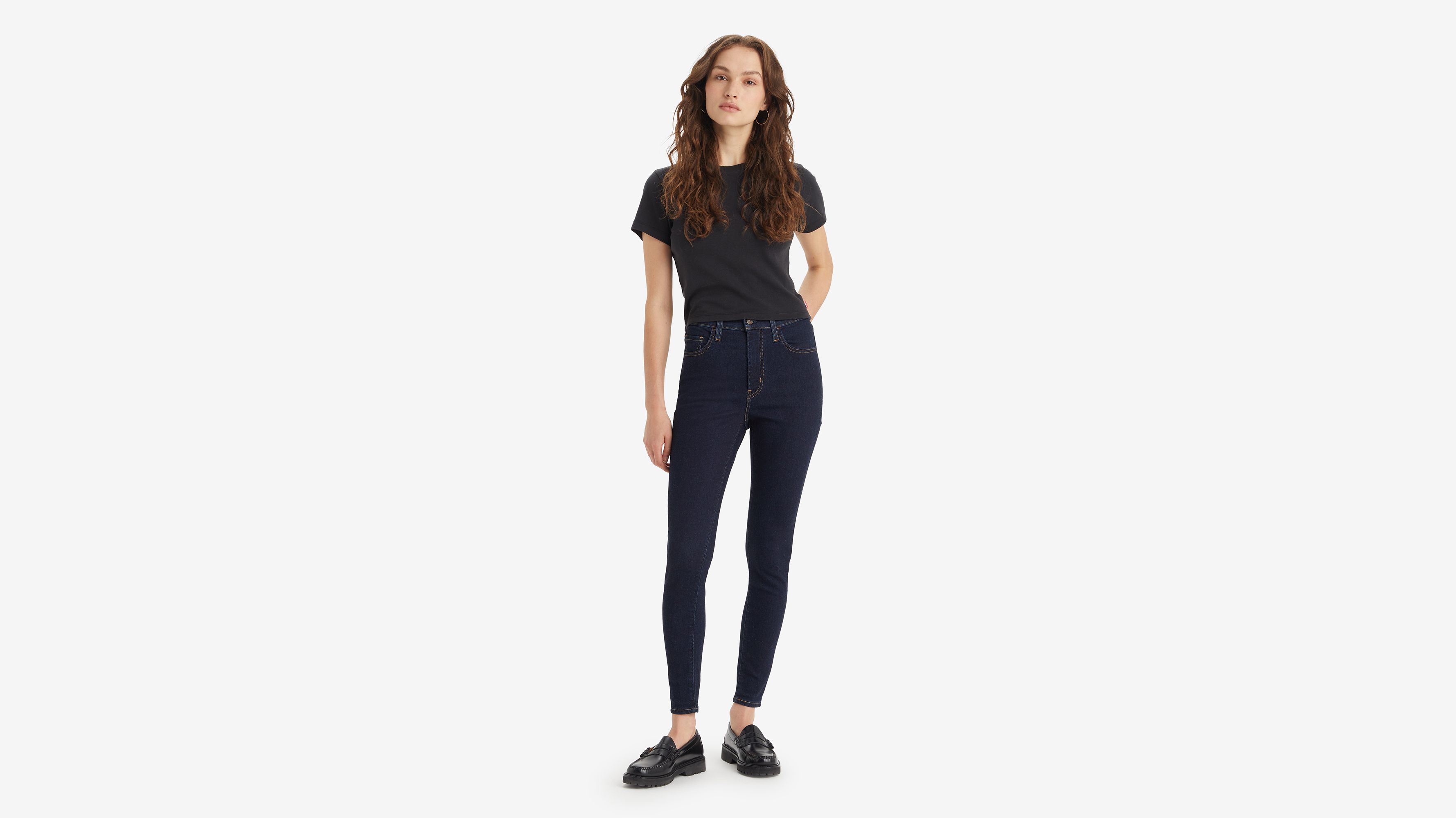 720 High Rise Super Skinny Women's Jeans - Dark Wash | Levi's® US