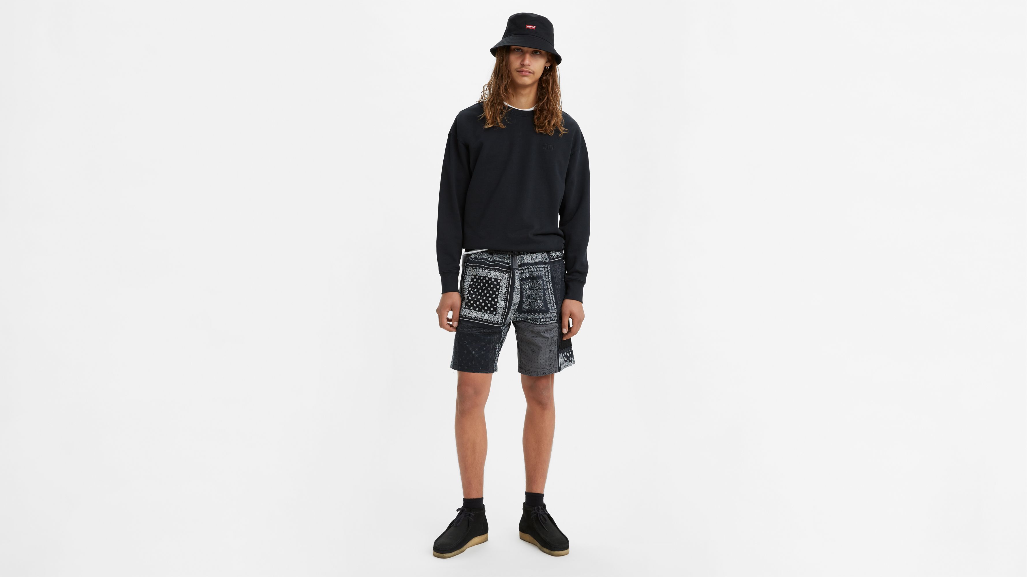 Levis denizen deals utility shorts