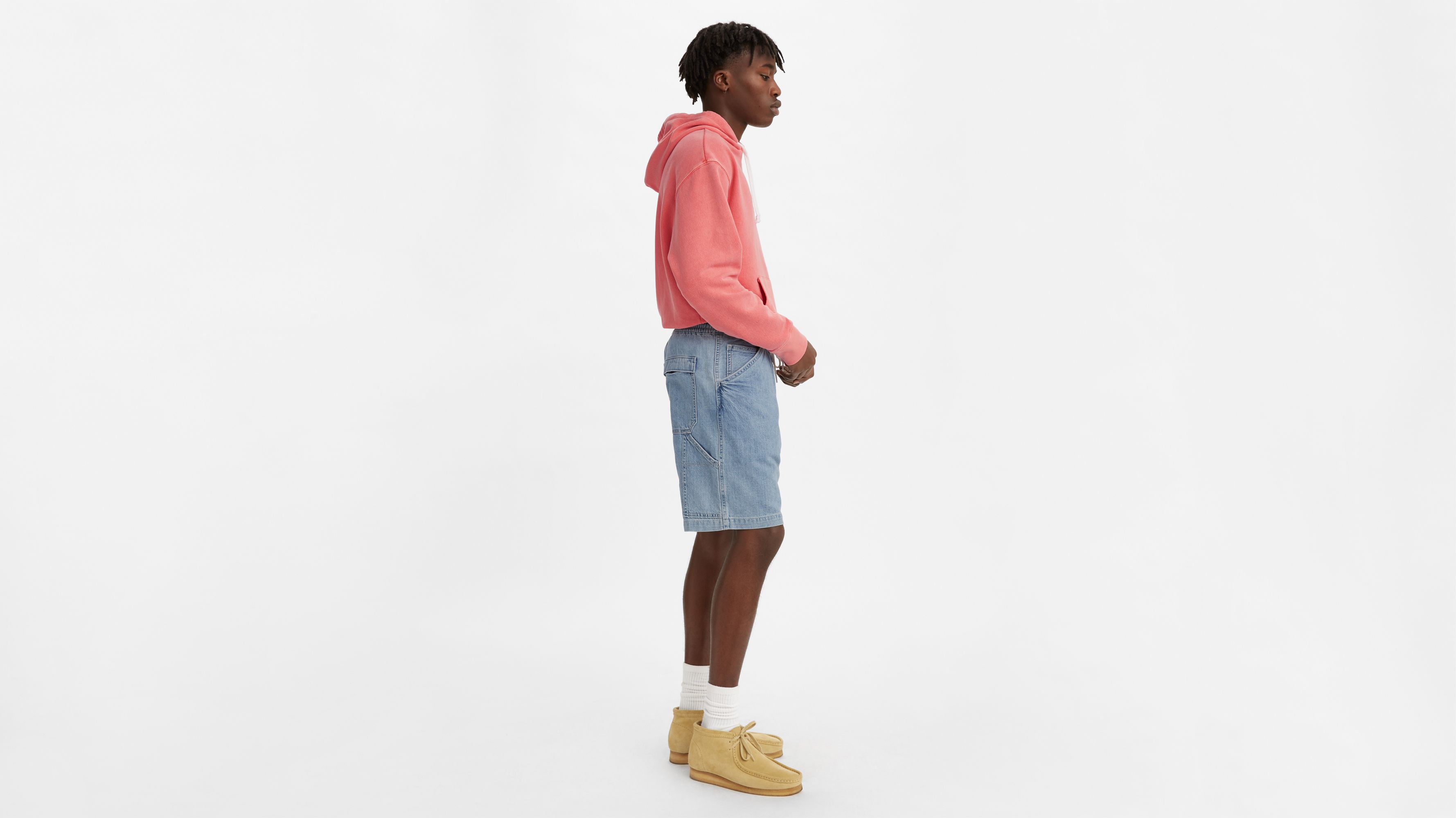 Marine Carpenter Denim Men's Shorts 2