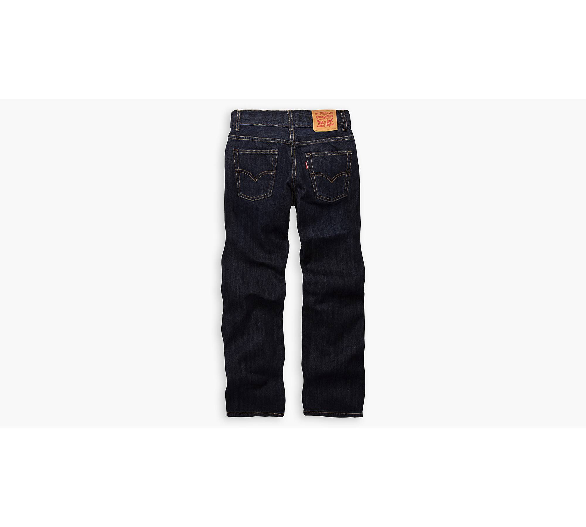 505™ Regular Fit Big Boys Jeans 8-20 (husky) - Dark Wash | Levi's® US