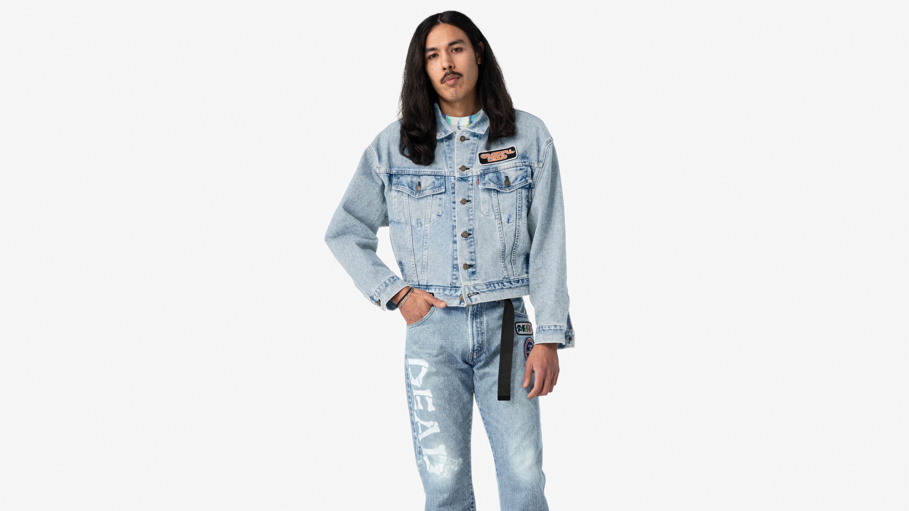 Levi's® X Grateful Dead Trucker Jacket - Medium Wash | Levi's® US