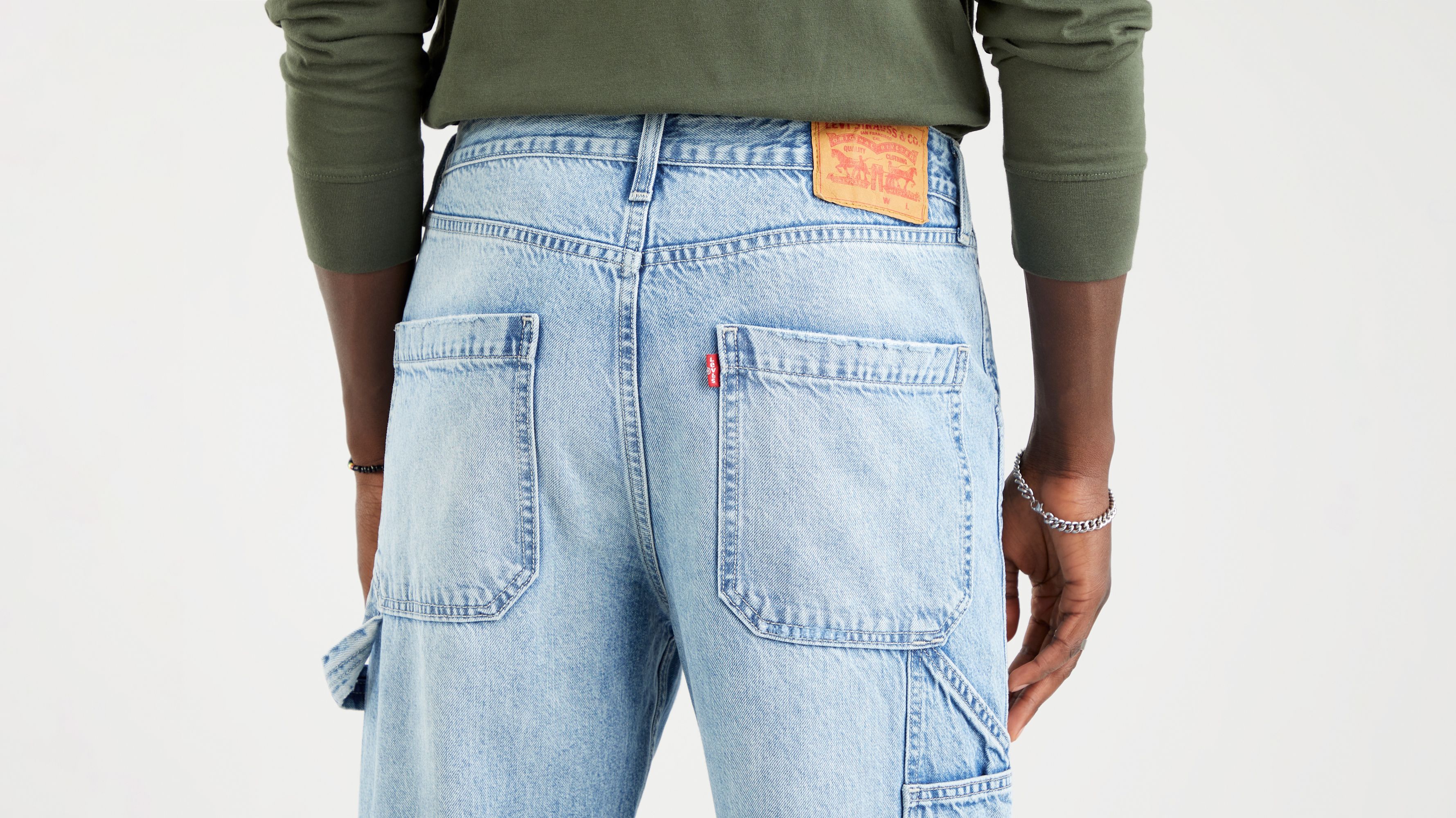 Carpenter Taper Crop Jeans - Blue | Levi's® FR