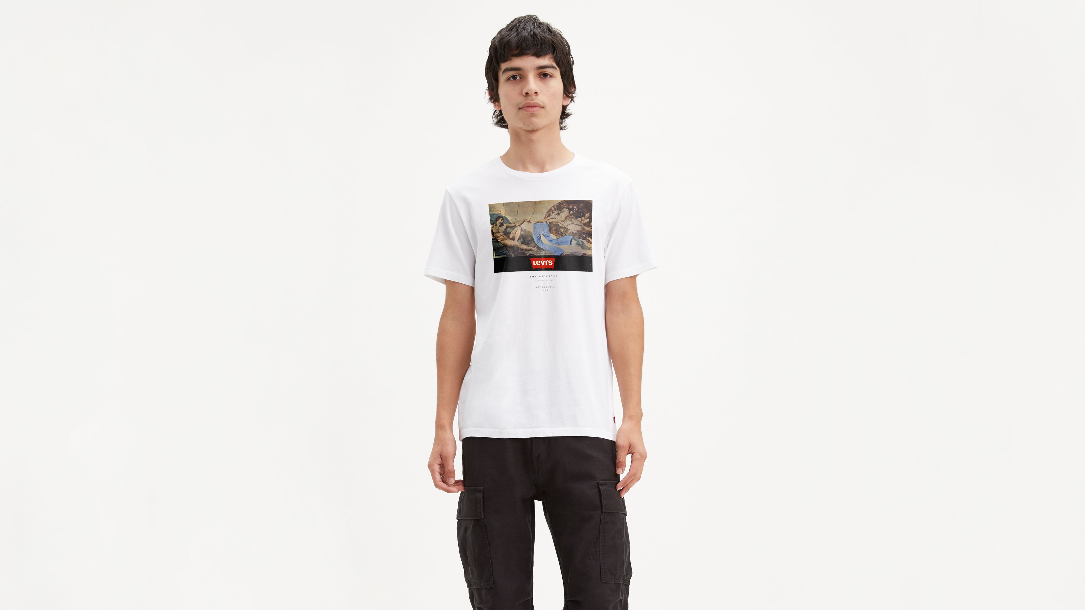 Mural Graphic Tee Shirt 1