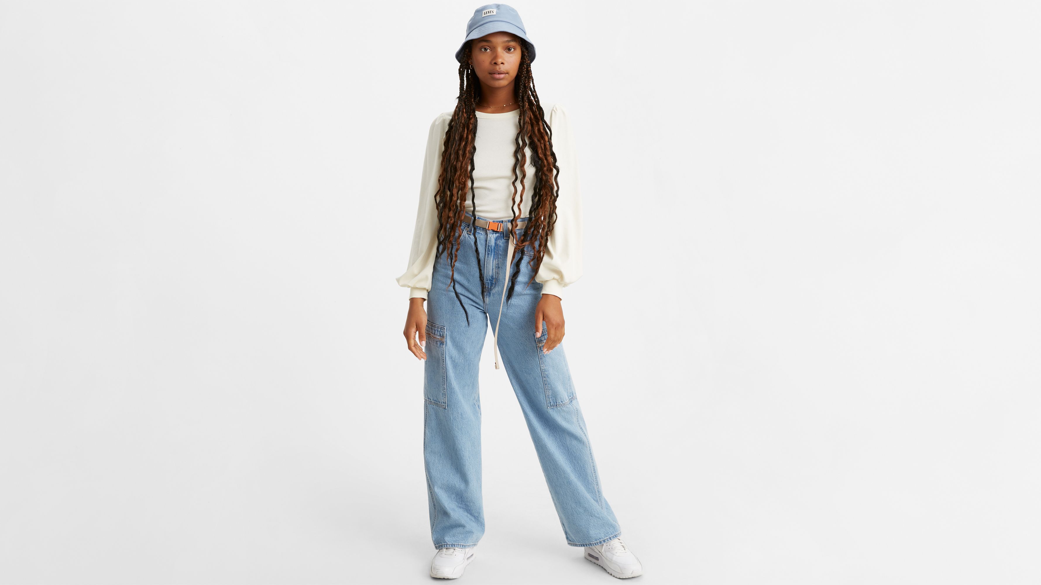 Utility High Loose Women's Jeans 3