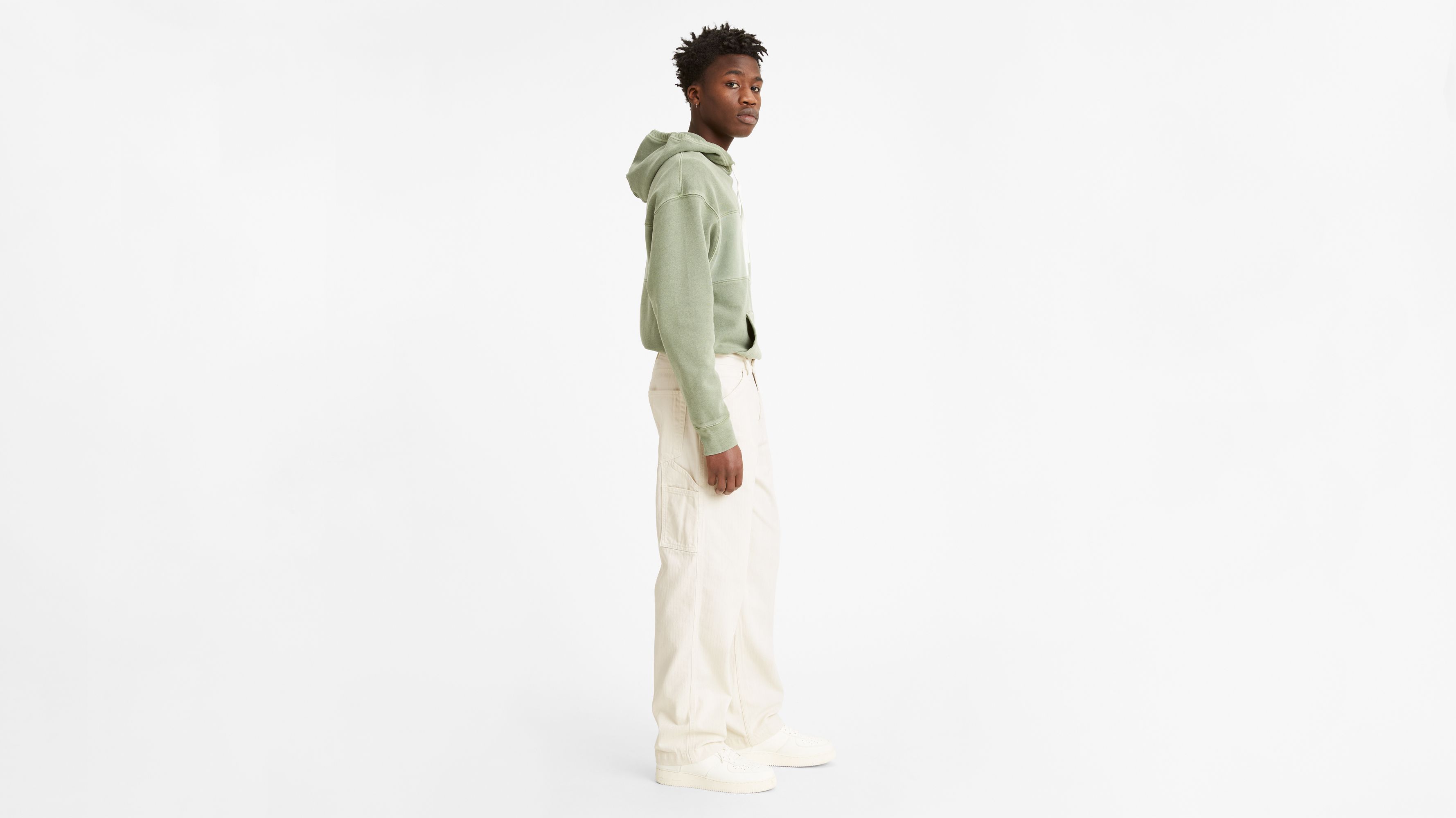 mens white carpenter jeans