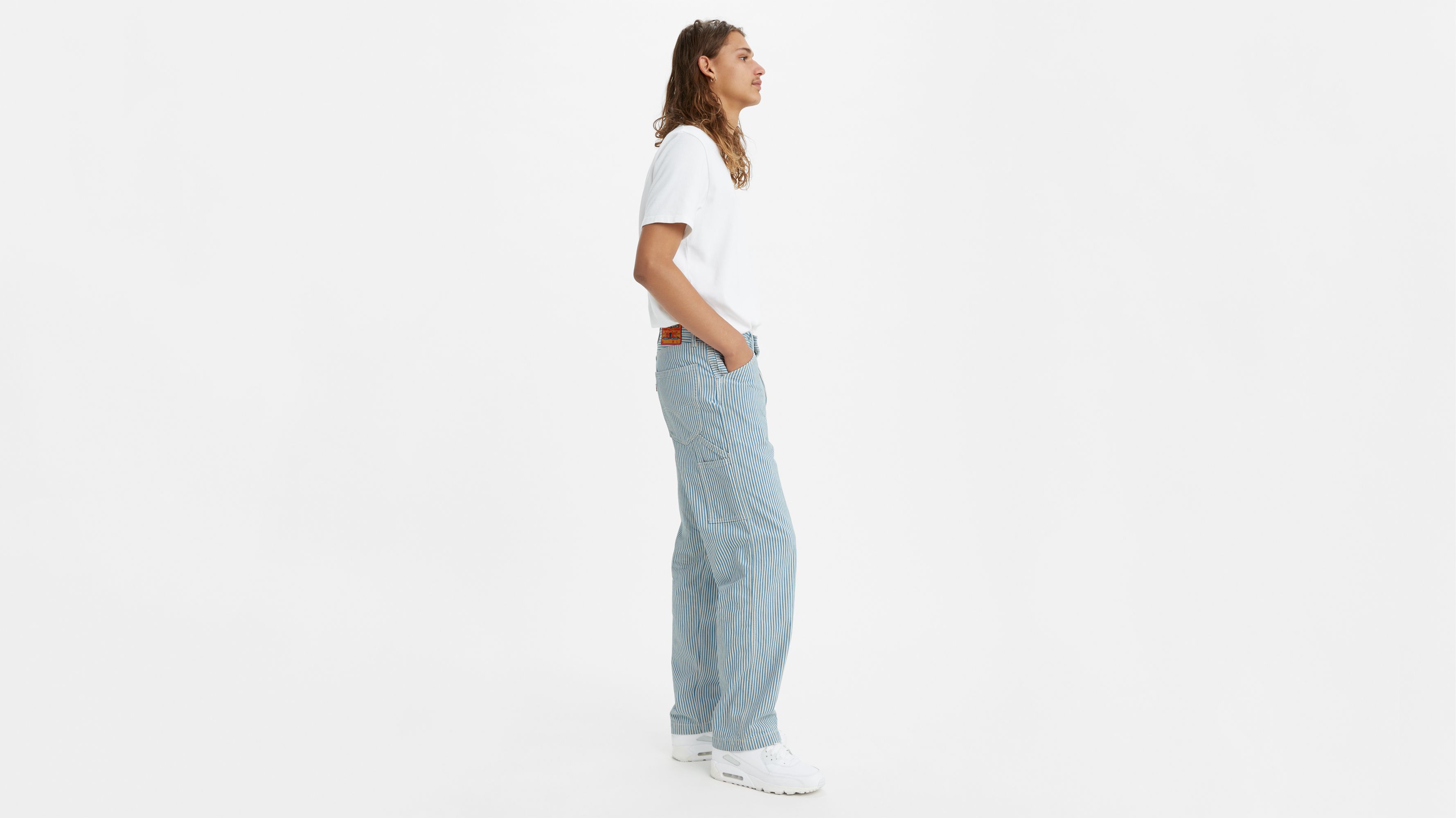 Stay Loose Carpenter Men's Pants - Blue | Levi's® US