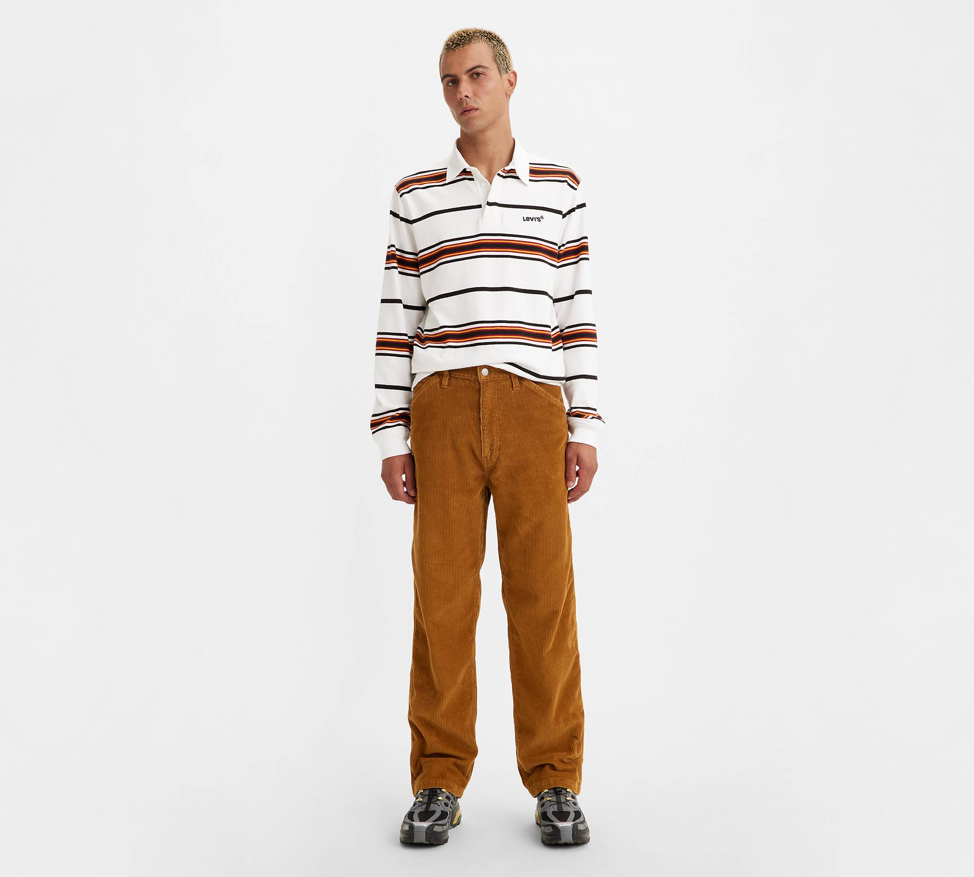 Stay Loose Carpenter Corduroy Pants - Brown | Levi's® AL