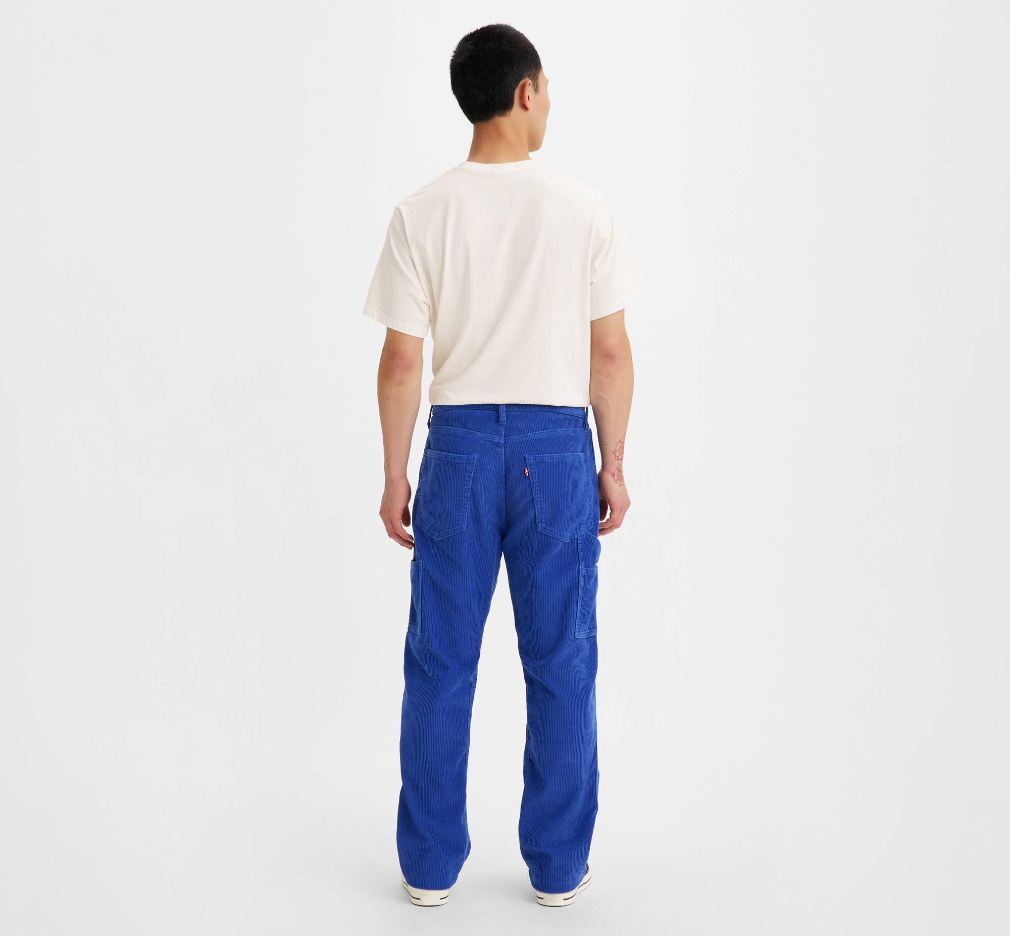 Stay Loose Carpenter Corduroy Pants - Blue | Levi's® AD