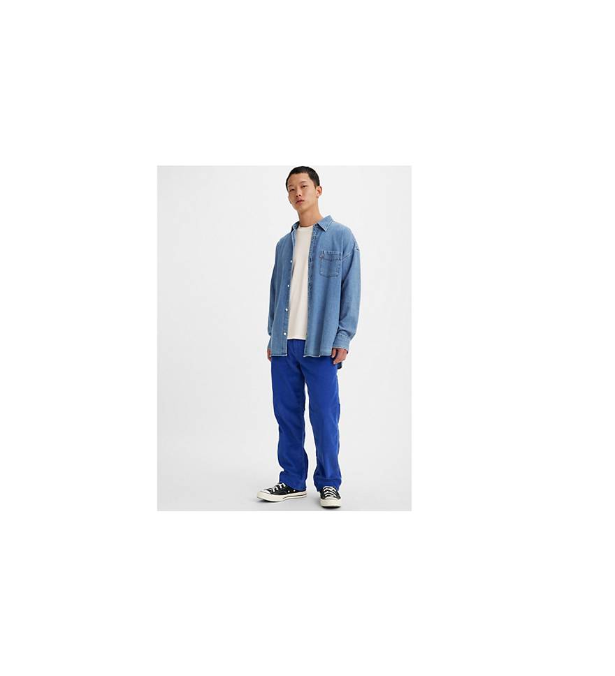 Stay Loose Carpenter Corduroy Pants - Blue | Levi's® GR