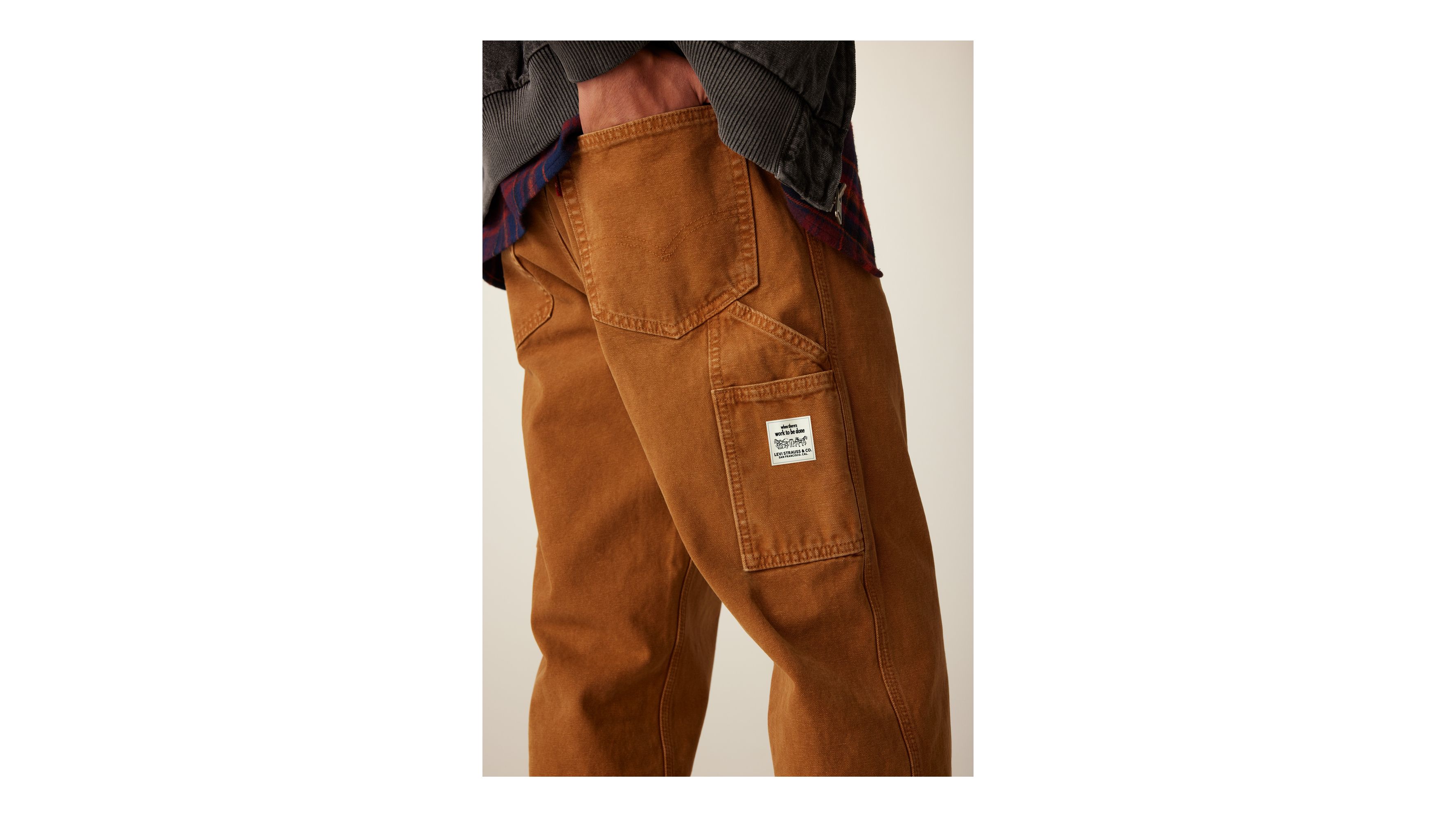 568™ Stay Loose Carpenter Pants (big & Tall) - Brown