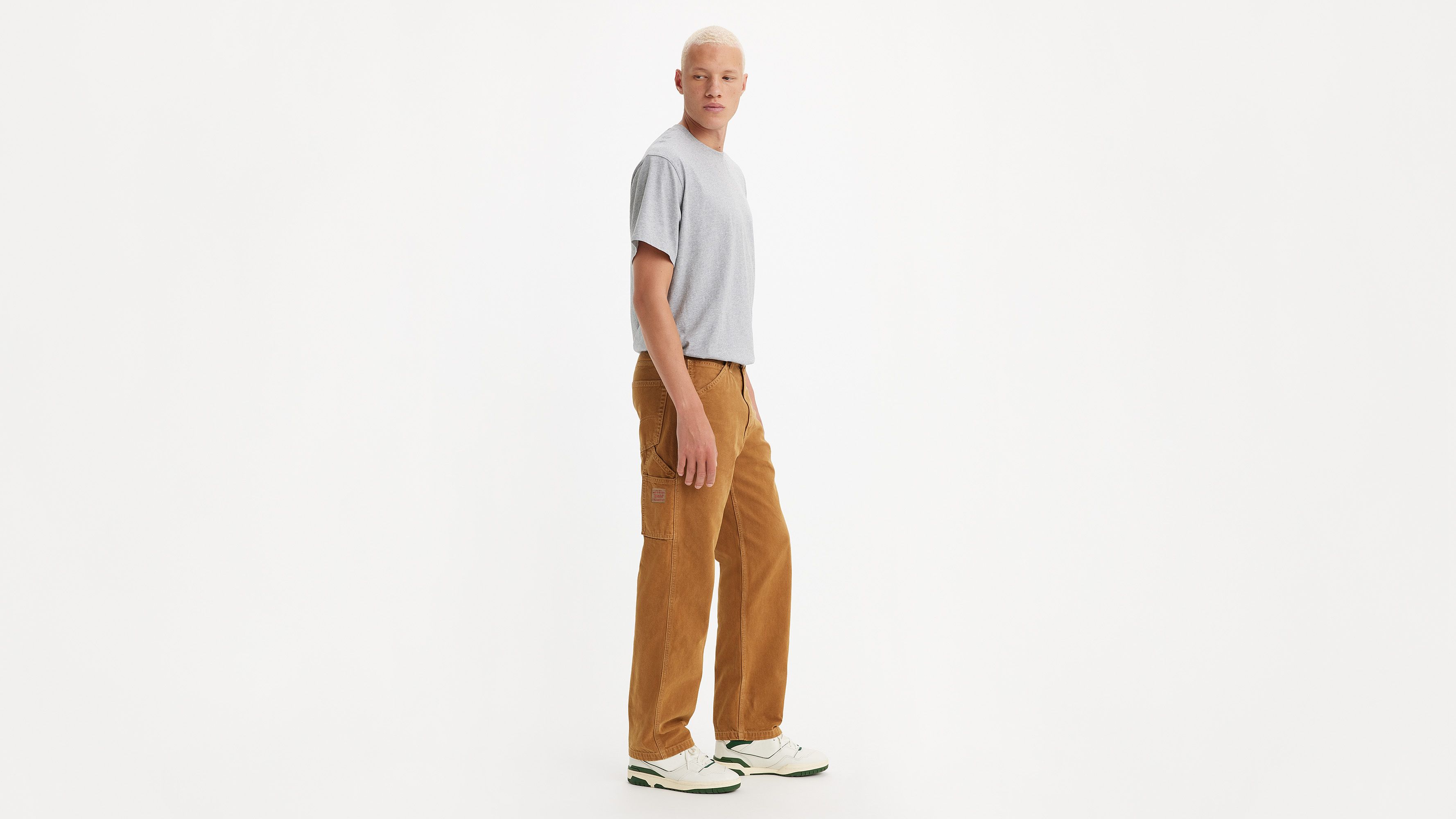 568™ Loose Straight Carpenter Men's Pants - Brown | Levi's® US