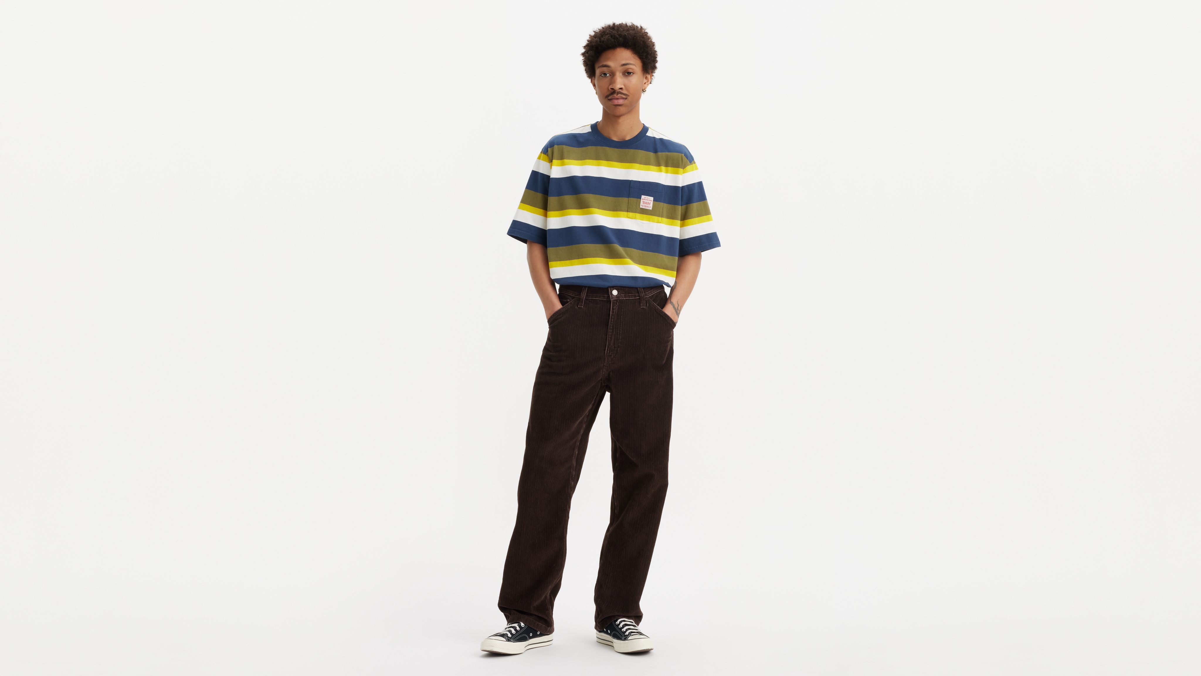 568™ Loose Straight Carpenter Corduroy Men's Pants