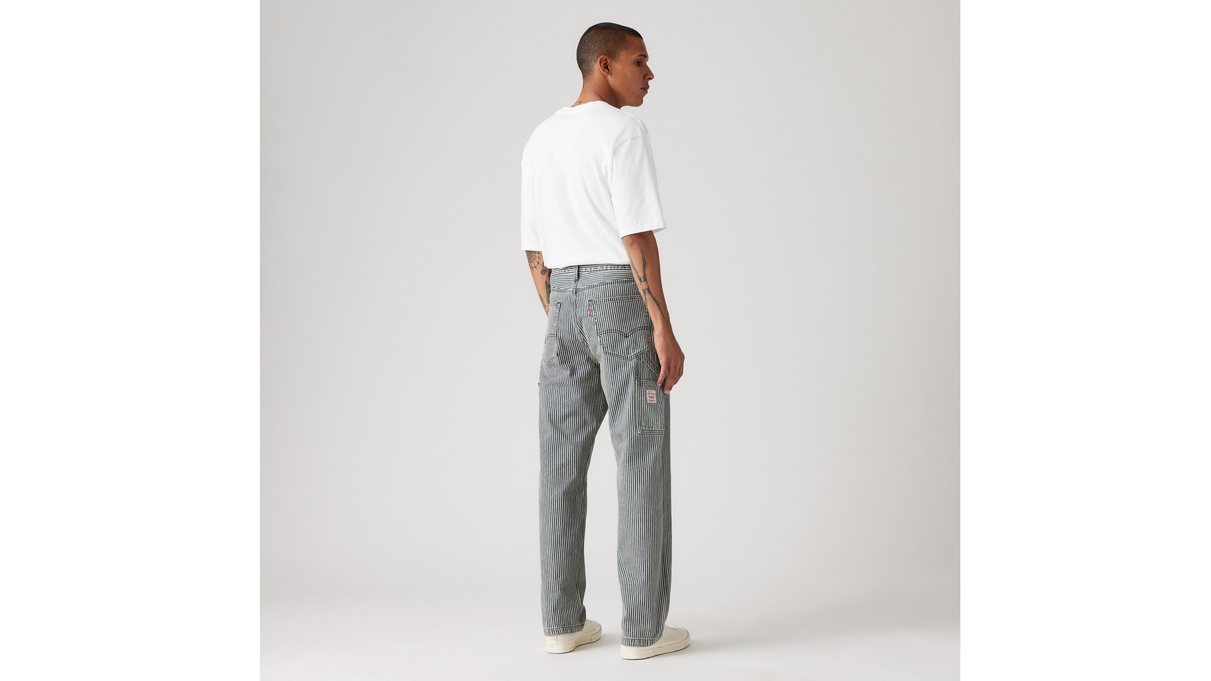 568™ Loose Straight Carpenter Men's Jeans - White | Levi's® US 568™ Loose Straight Carpenter Men's Jeans - White | Levi's® US