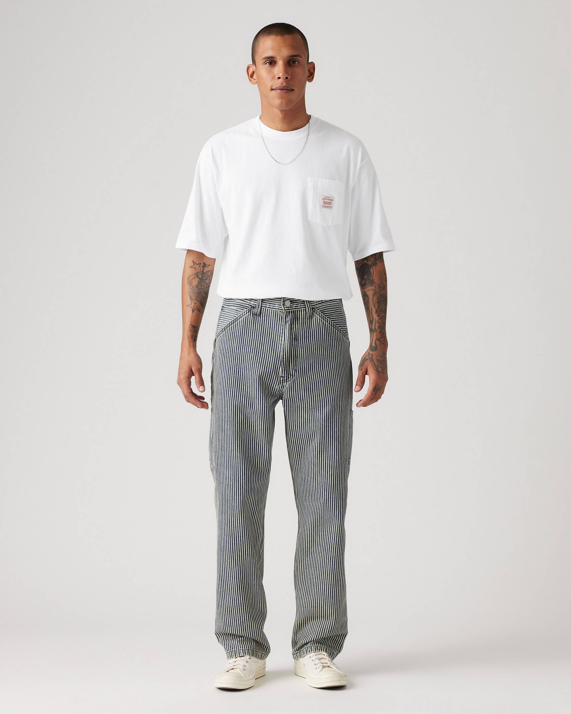 568™ Loose Straight Carpenter Men's Jeans - White | Levi's® US 568™ Loose Straight Carpenter Men's Jeans - White | Levi's® US
