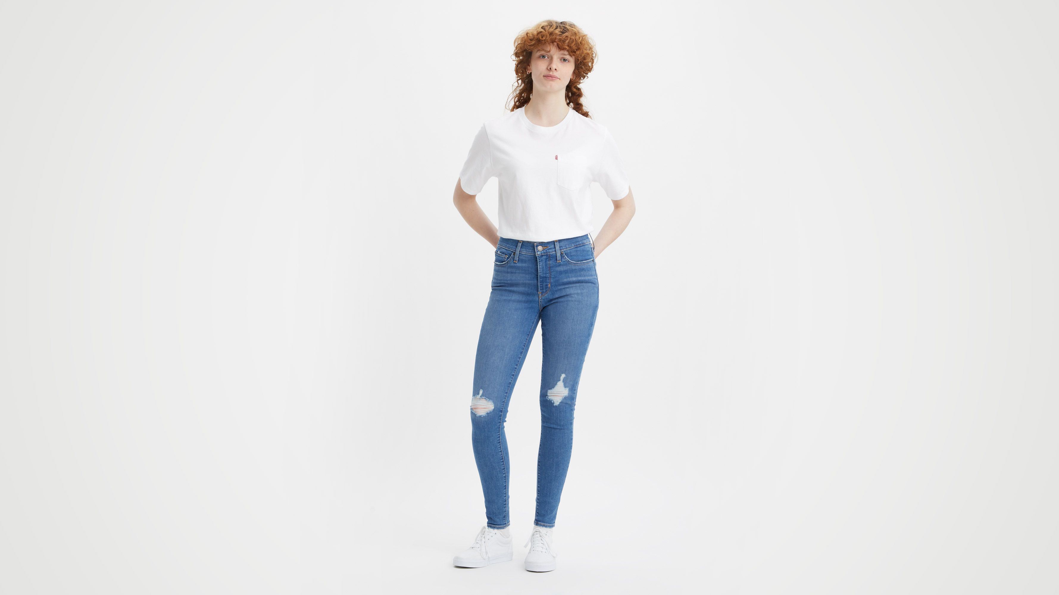310™ Super Skinny Jeans - Blue | Levi's® DE