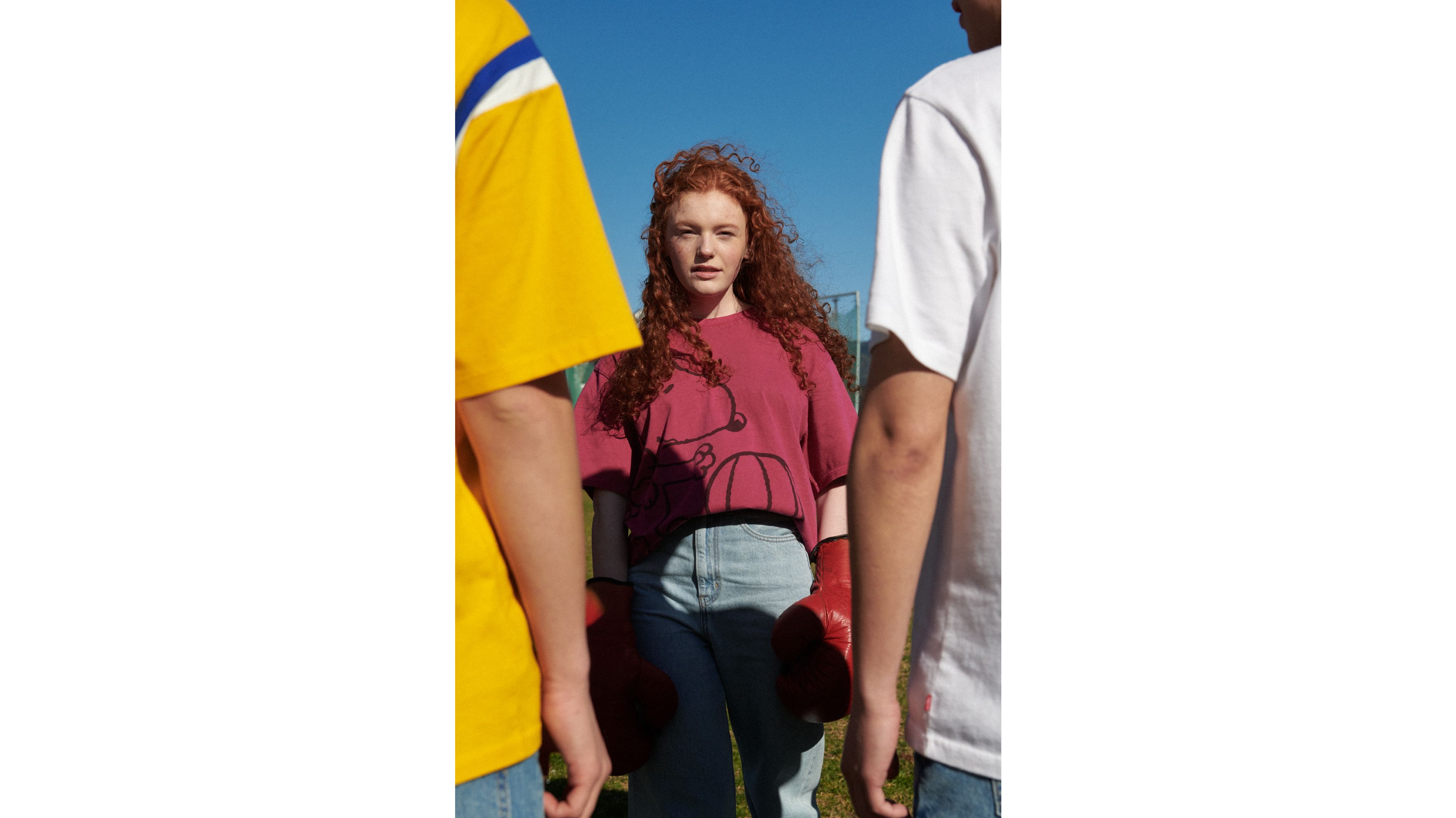 Levi's® x Peanuts Relaxed Oversized Tee Shirt 1