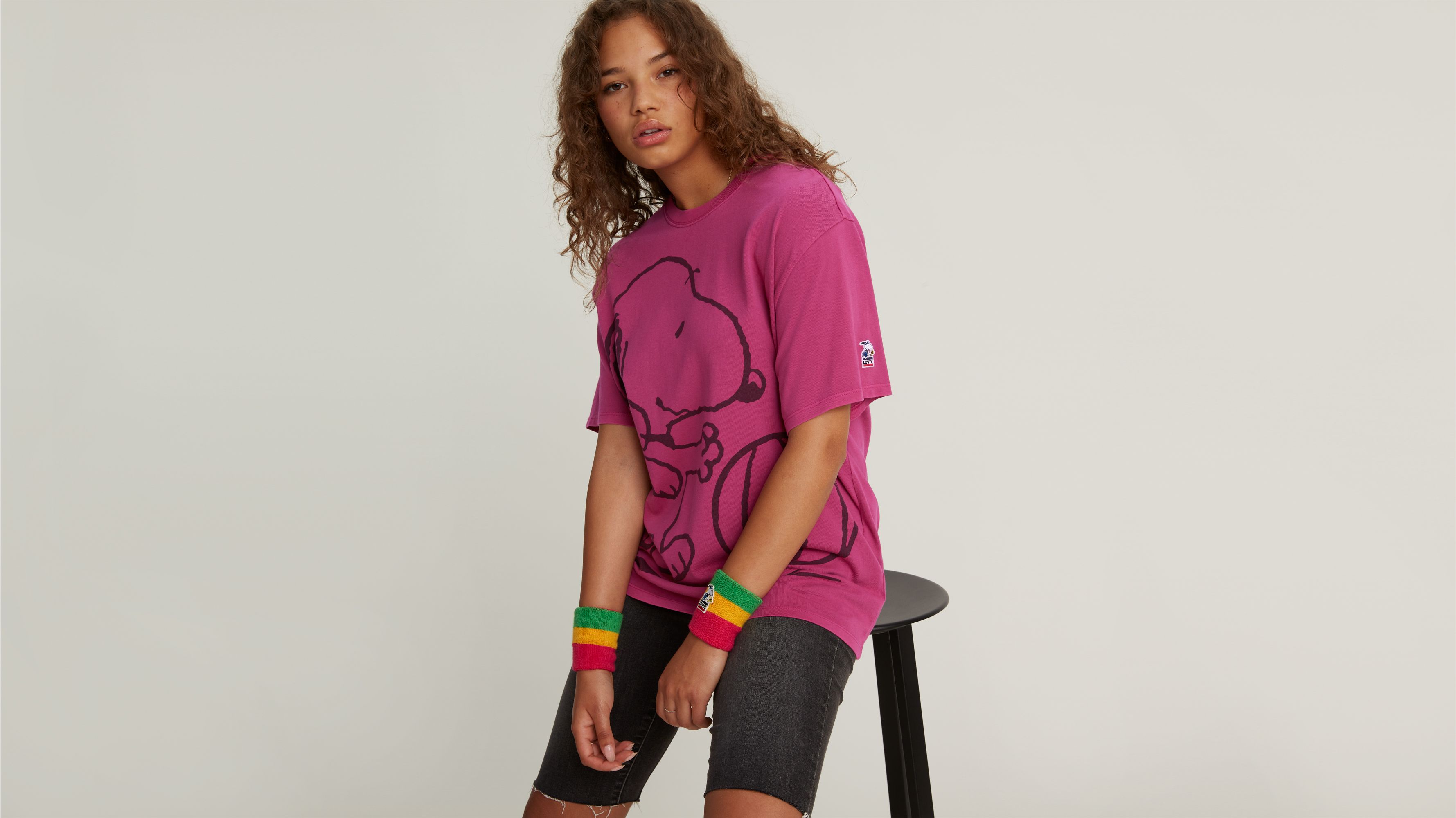 Levi's® x Peanuts Relaxed Oversized Tee Shirt 2