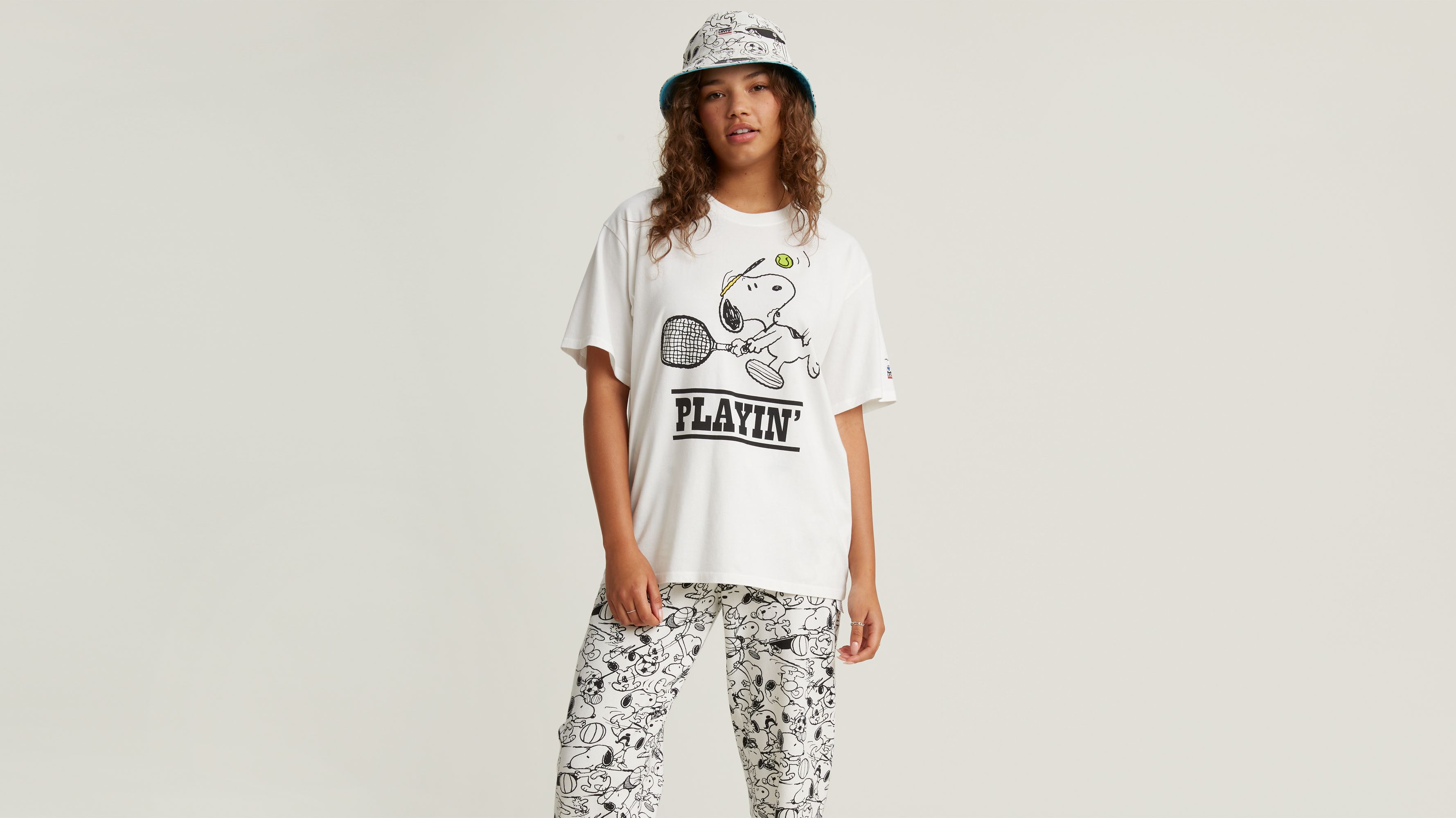 Relaxed Oversized Tee Shirt - White | Levi's® US
