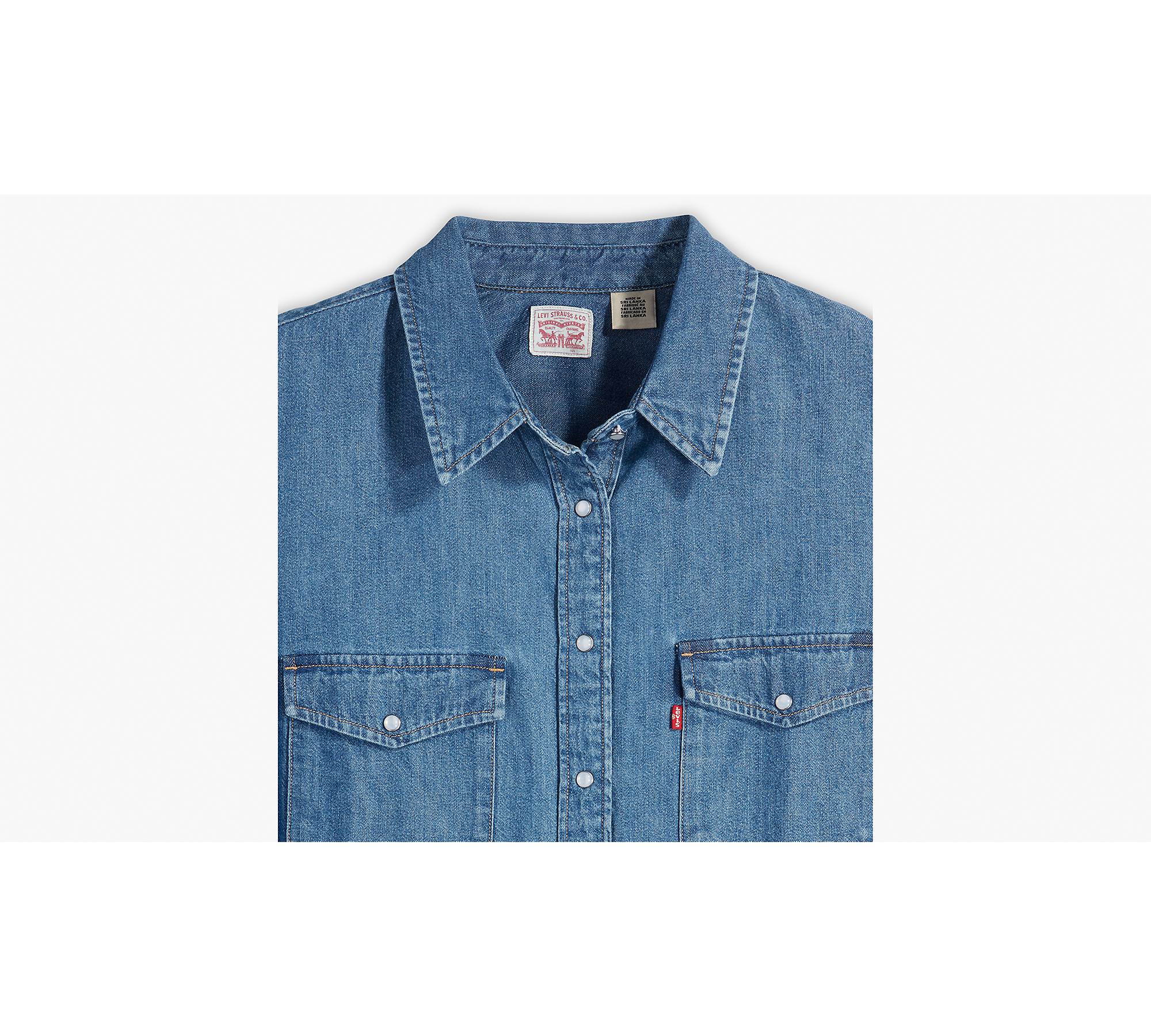 Iconic Western Shirt (plus Size) - Blue | Levi's® GB