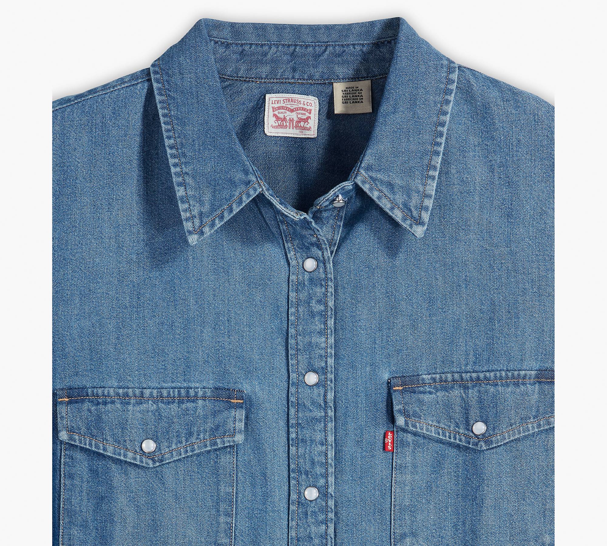 Iconic Western Shirt (plus Size) - Blue | Levi's® GB