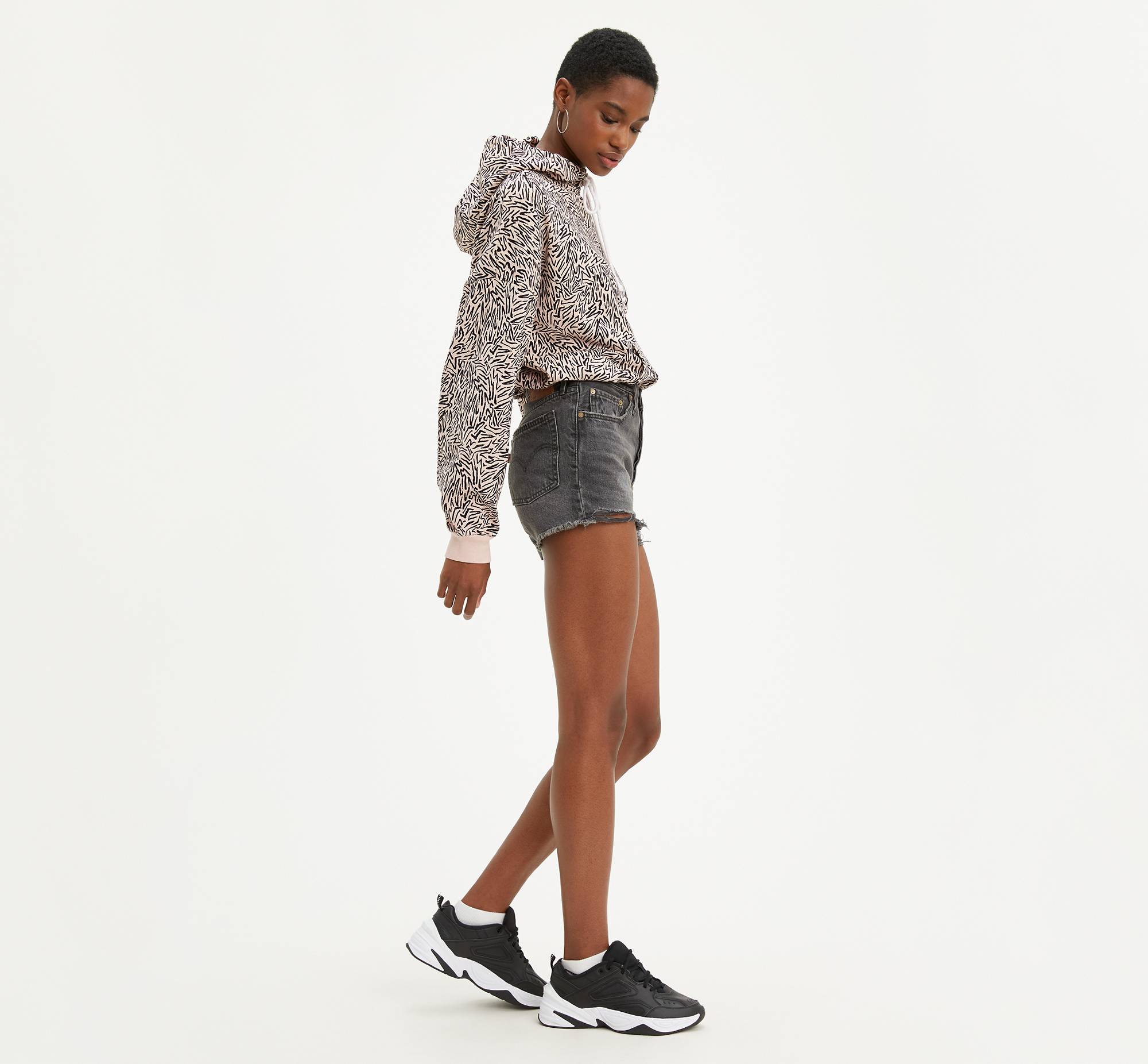 501® Original Women's Shorts - Black | Levi's® US