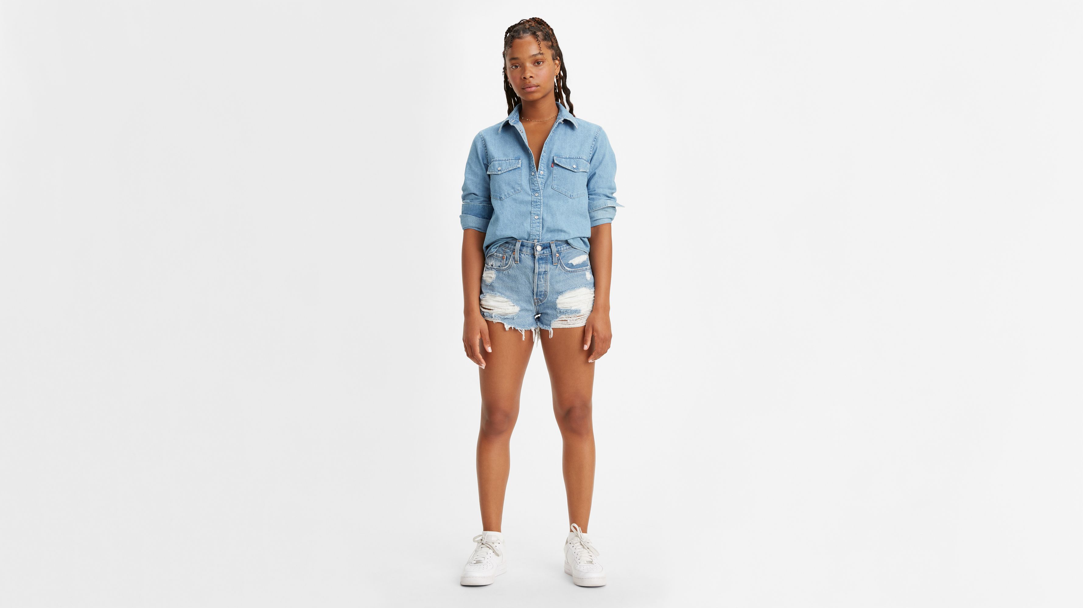 501® Original Women's Shorts - Medium Wash | Levi's® US