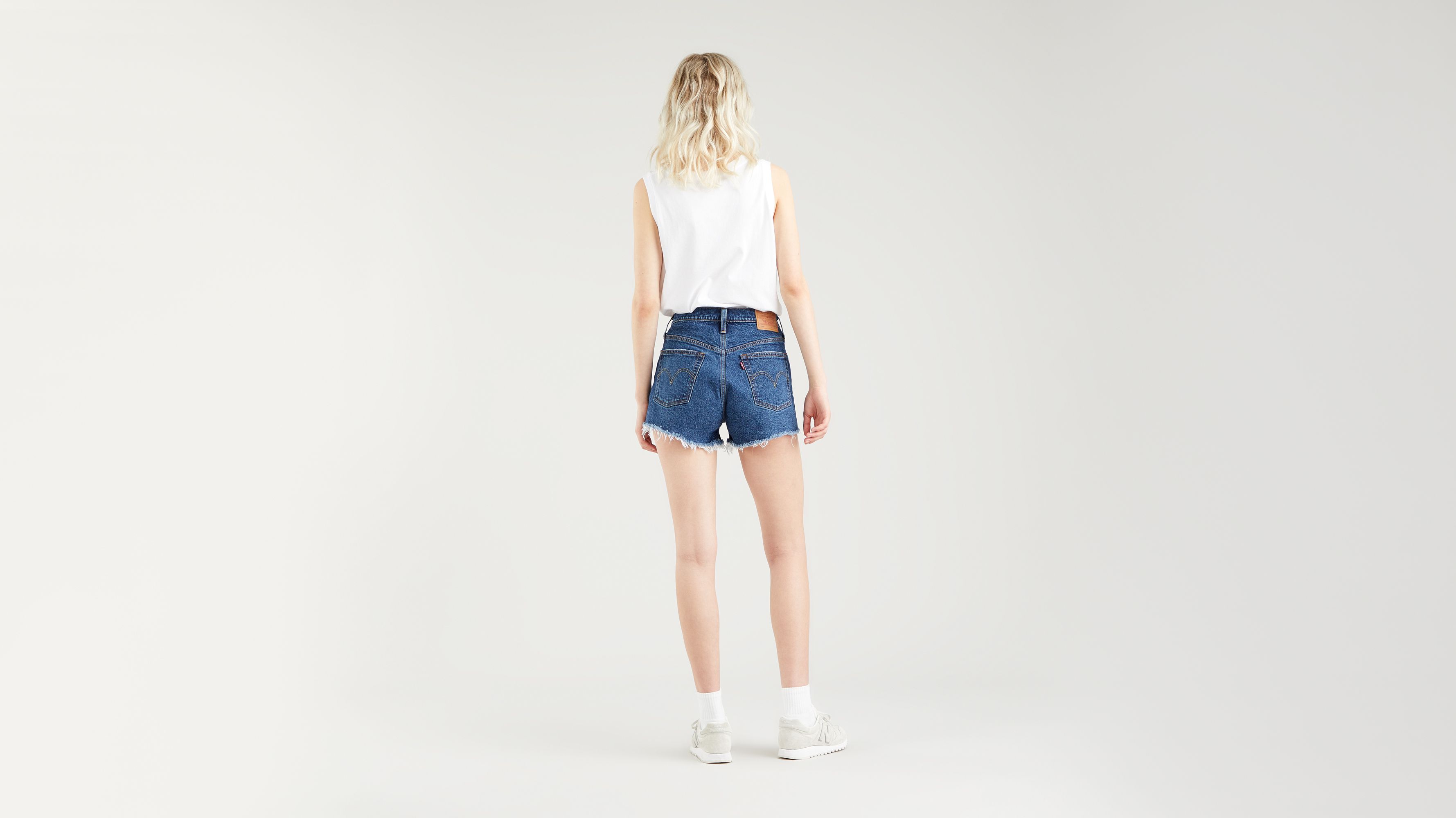 levis 501 original denim shorts