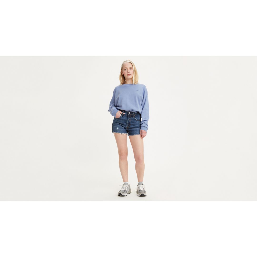 Levi's 501 Original Fit High Rise Women's Shorts 33