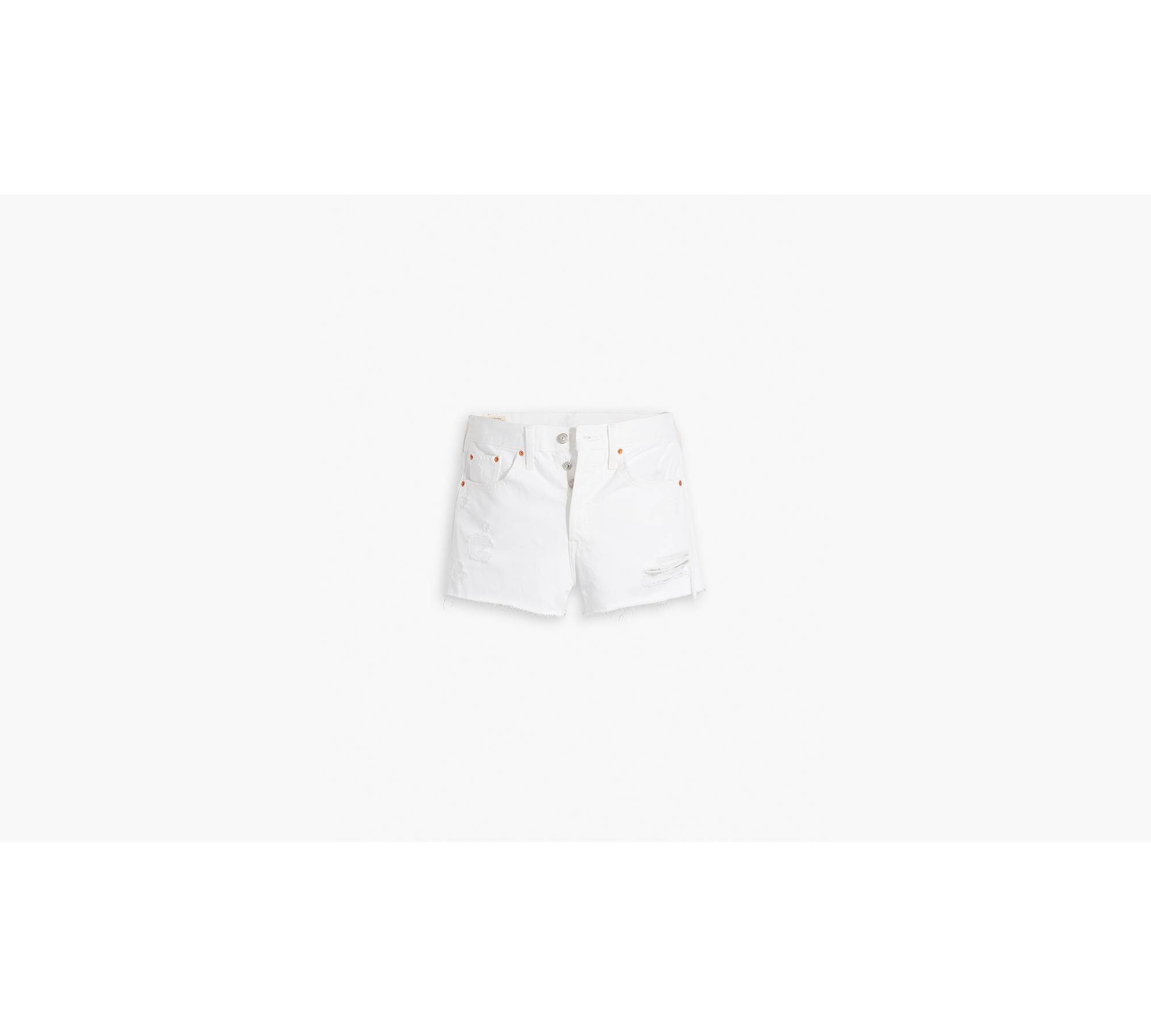 501® High Rise Women's Shorts - White
